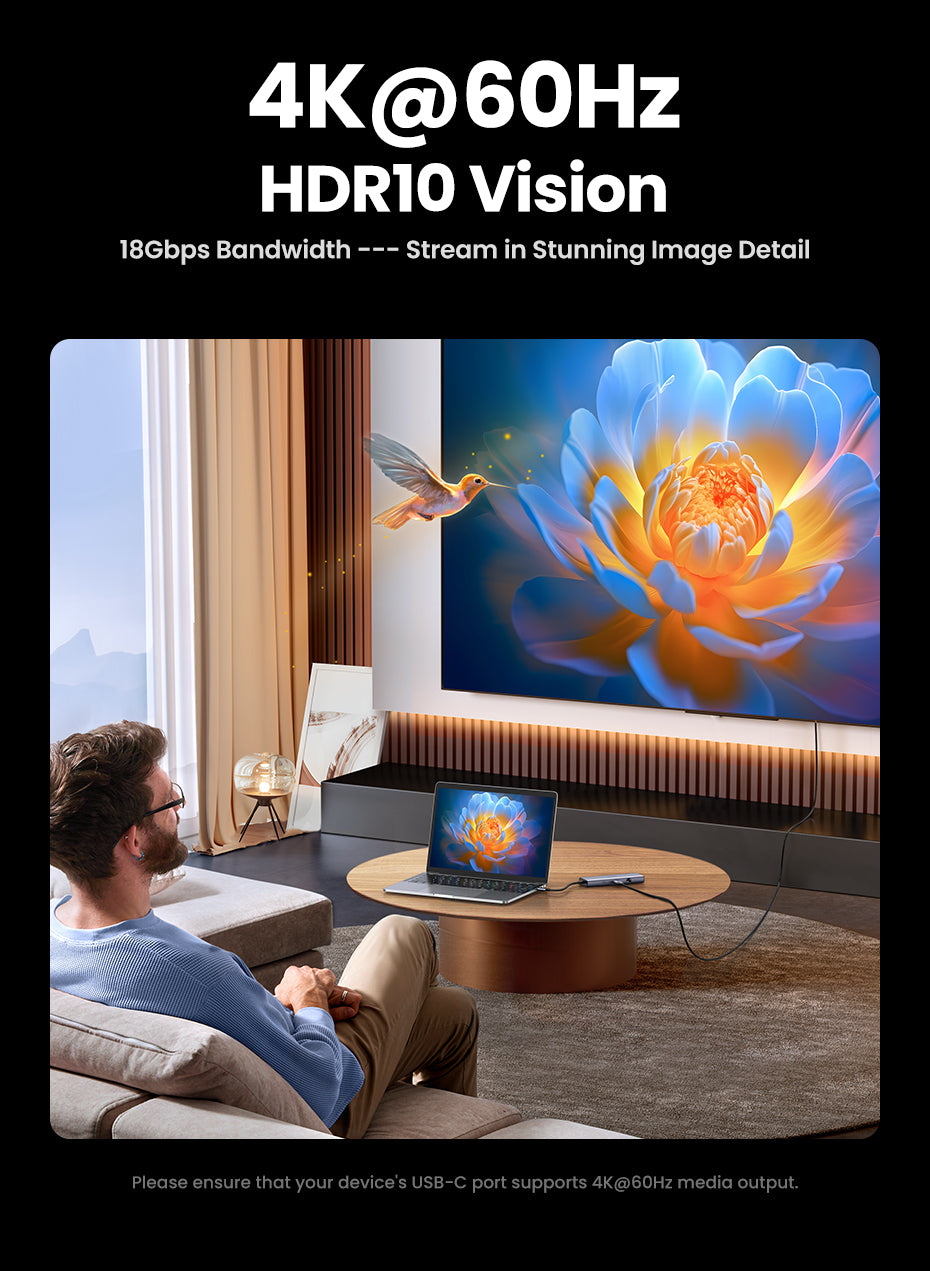 USB-C Hub - 9-in-1 Multifunction Adapter