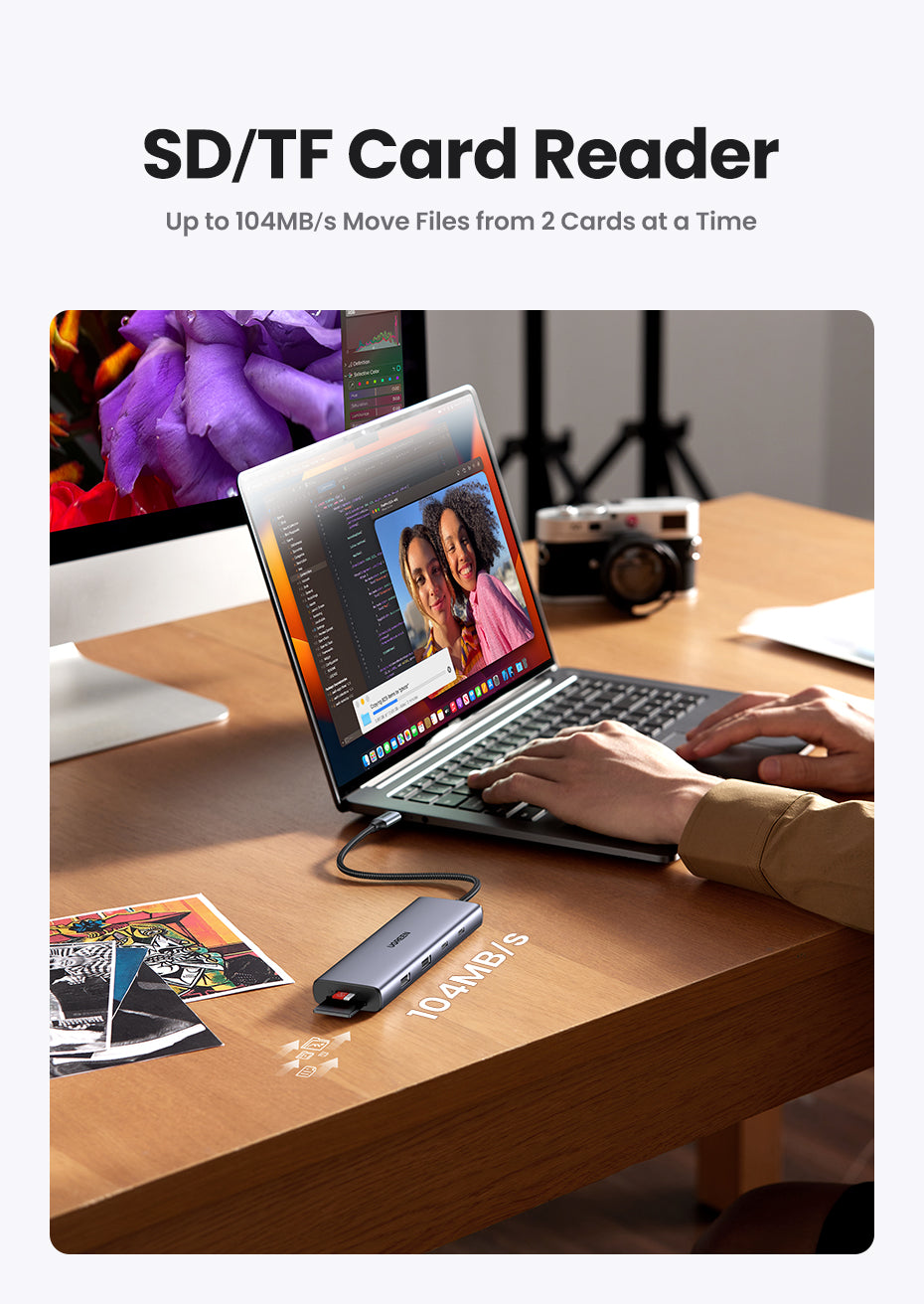 USB-C Hub - 9-in-1 Multifunction Adapter