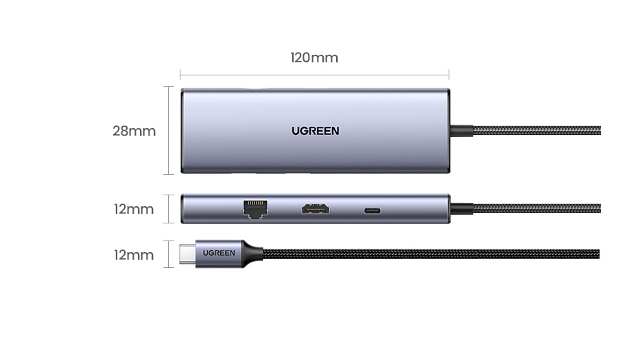 USB-C Hub - 9-in-1 Multifunction Adapter
