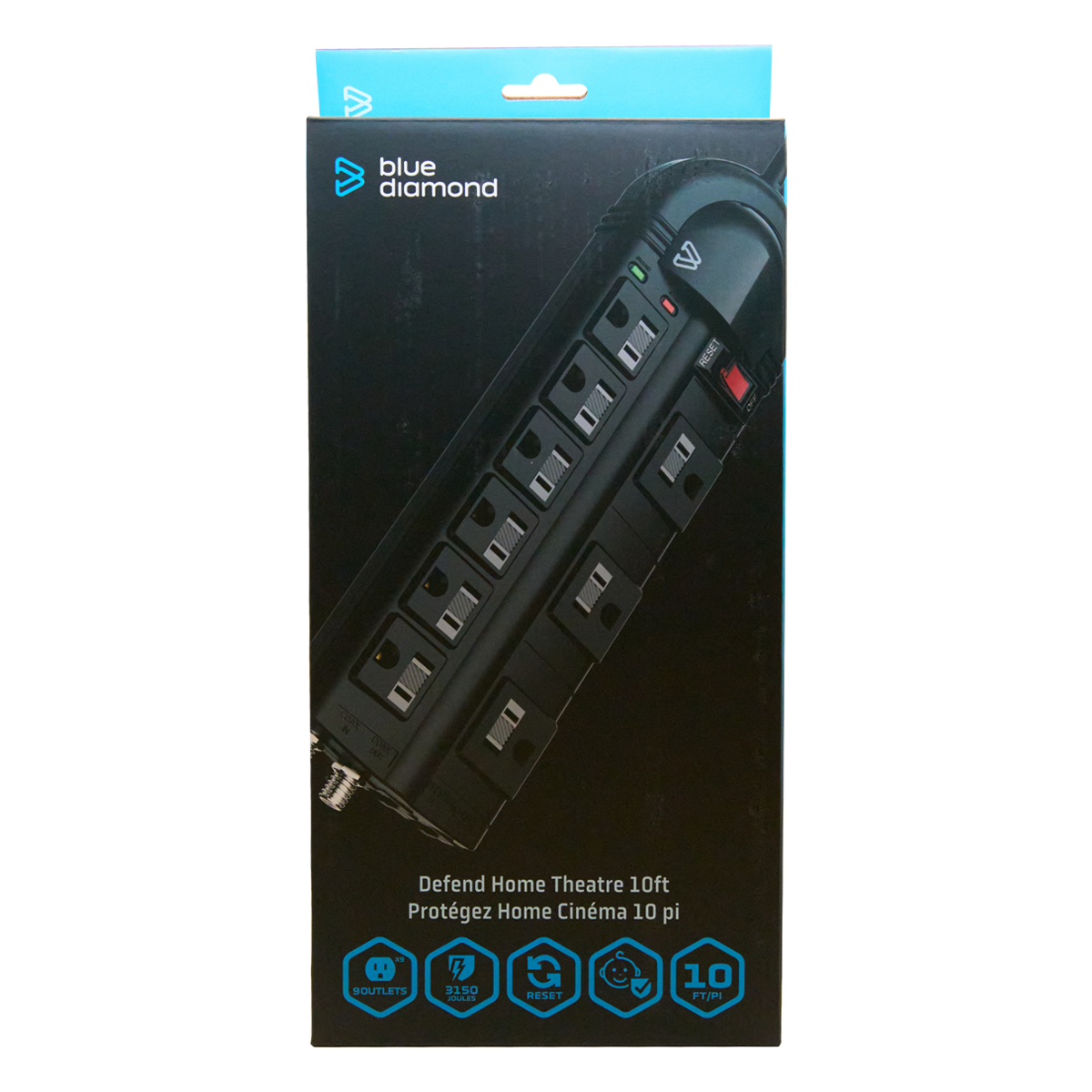 Cinéma maison Defend 10 pieds