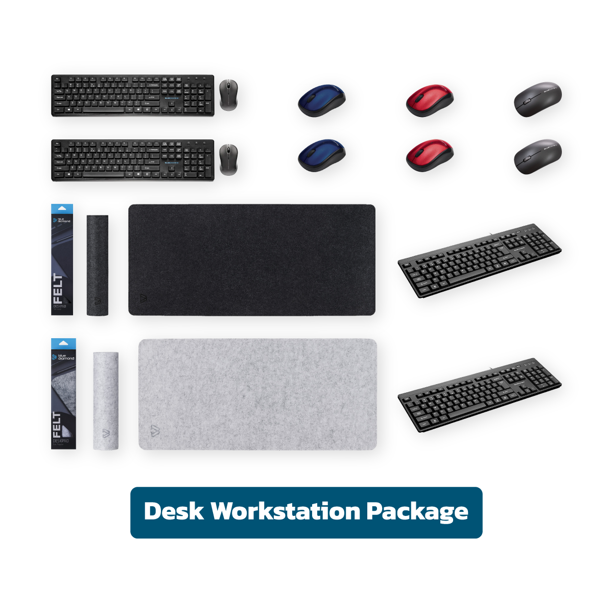 Desk Workstation Package