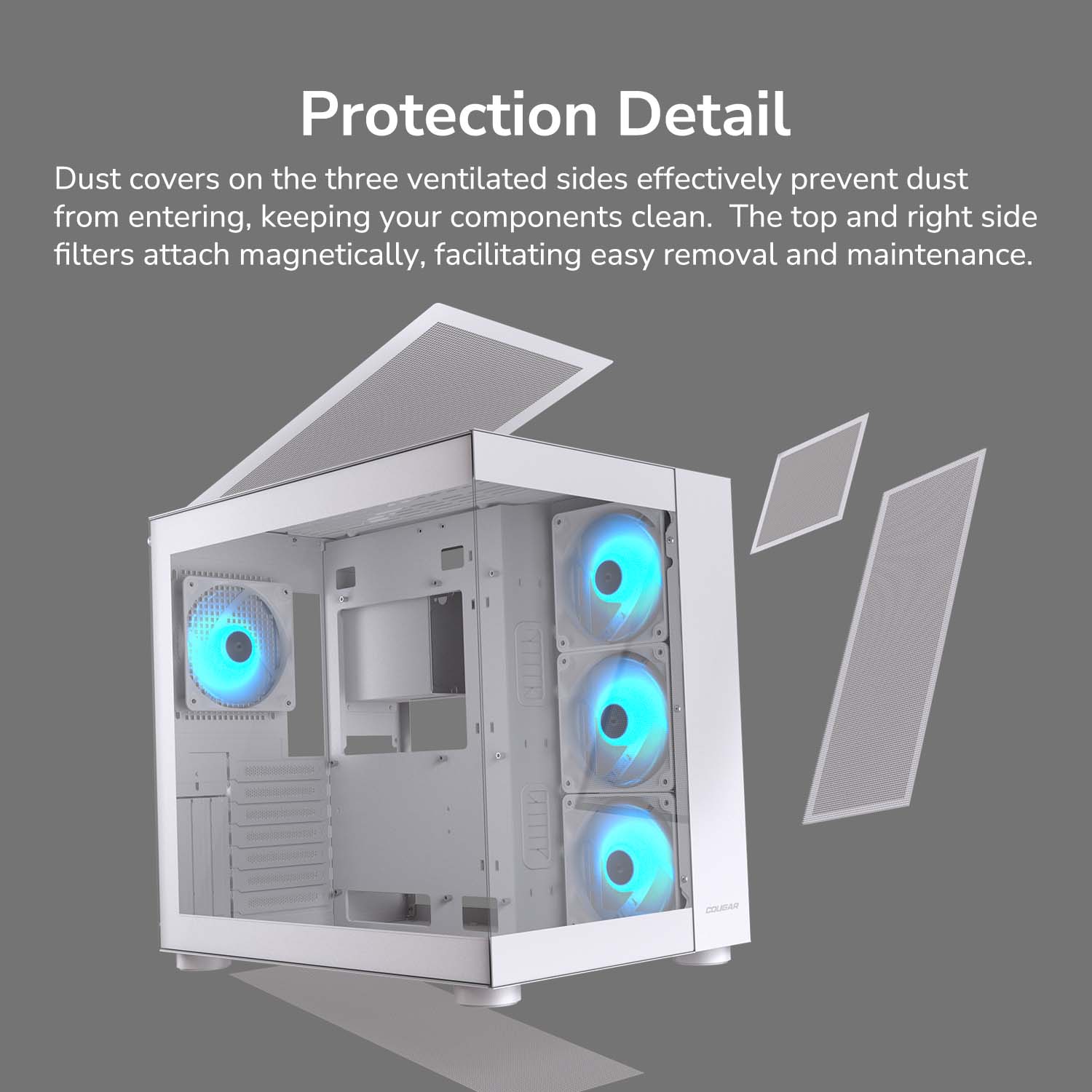 FV150 RGB Black - PC Case