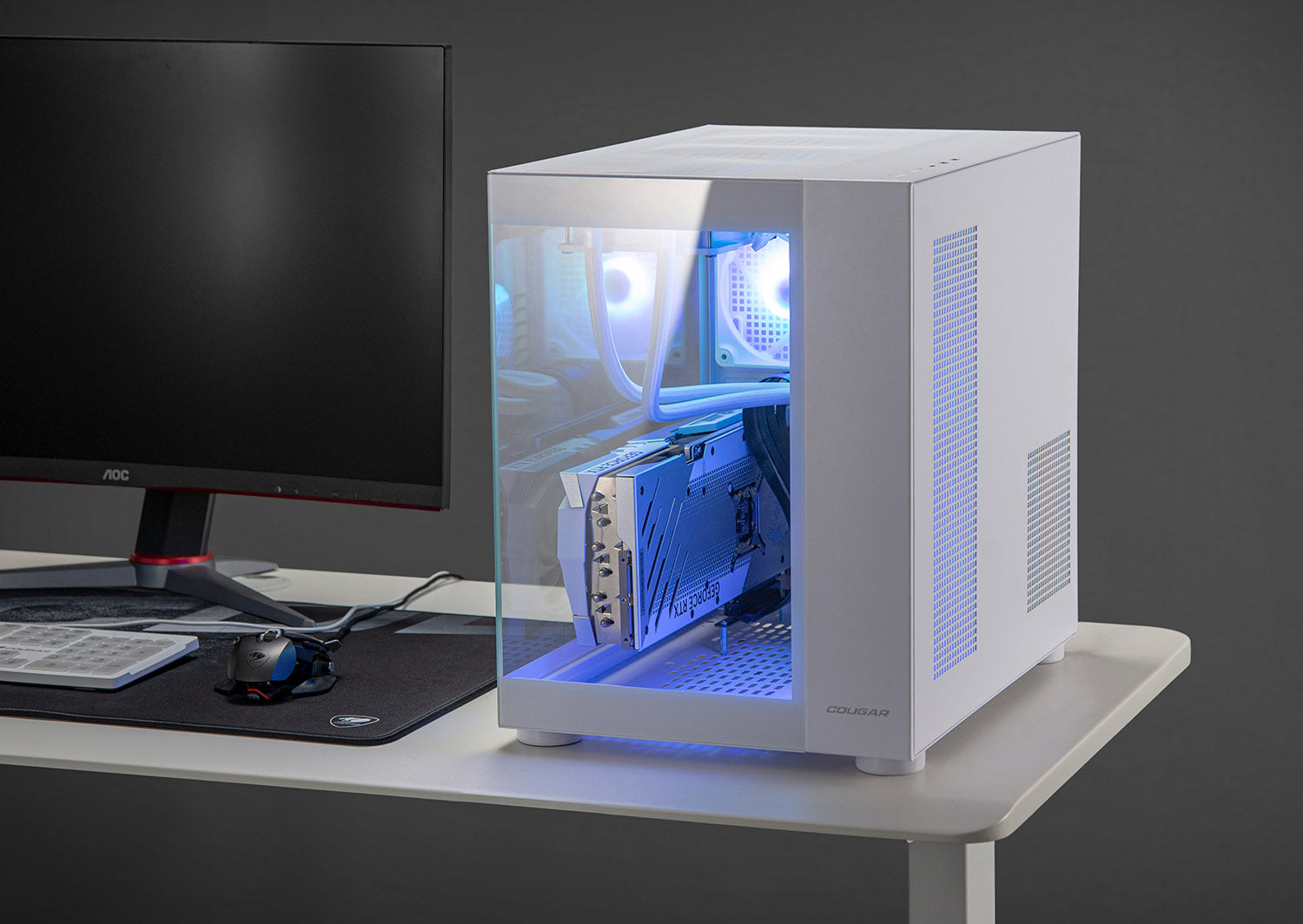 FV150 RGB Blanc - Boîtier PC