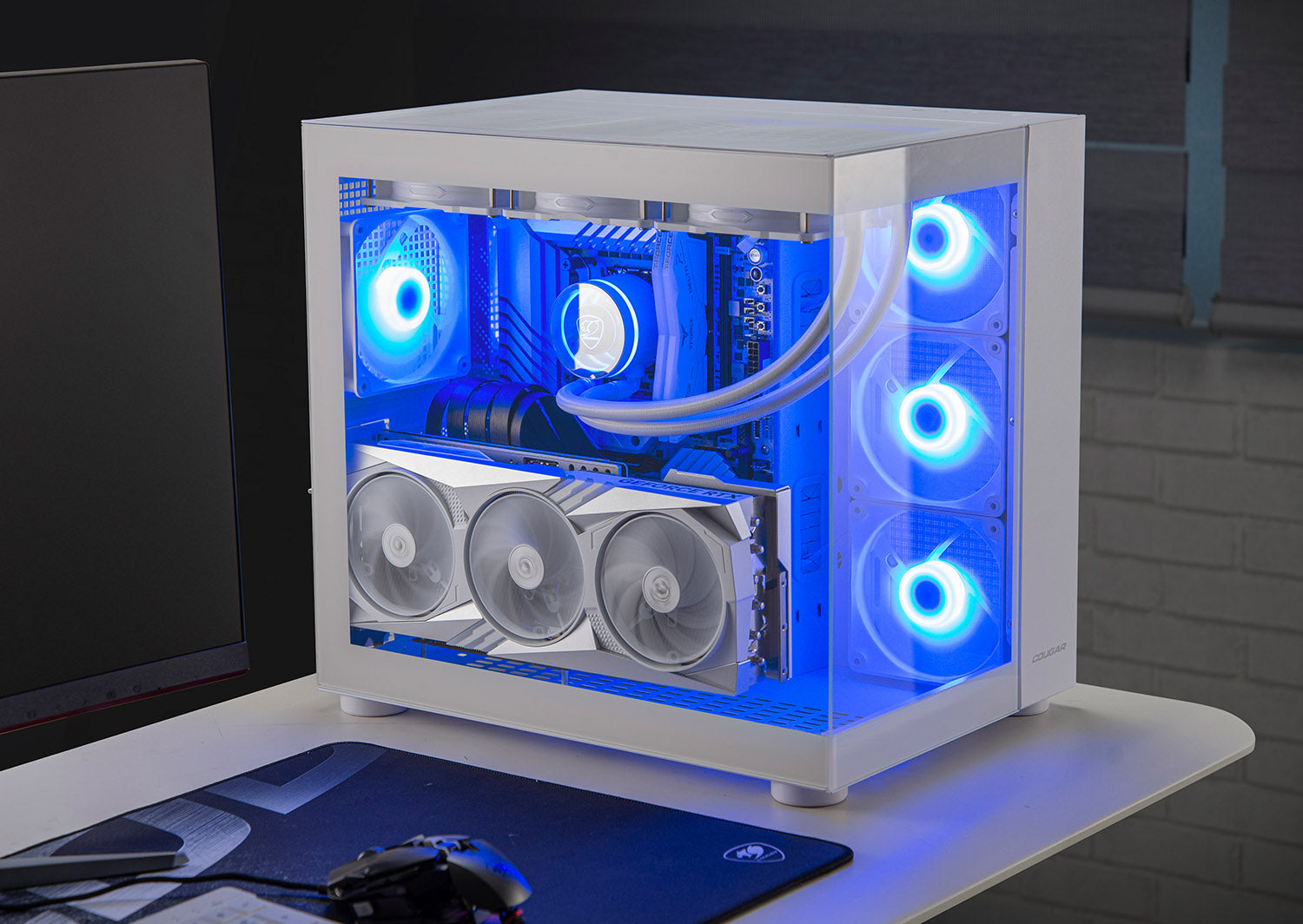 FV150 RGB Blanc - Boîtier PC