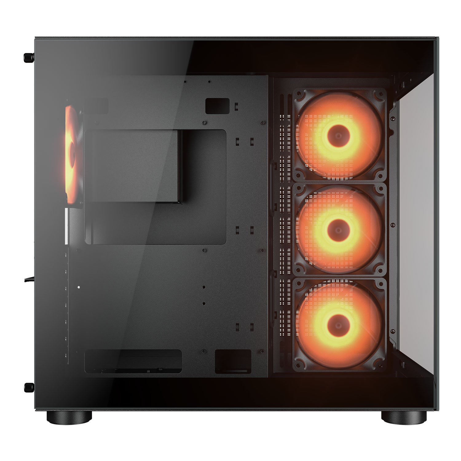 FV150 RGB Black - PC Case