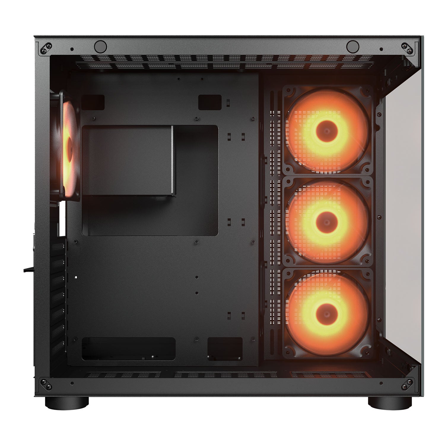 FV150 RGB Black - PC Case