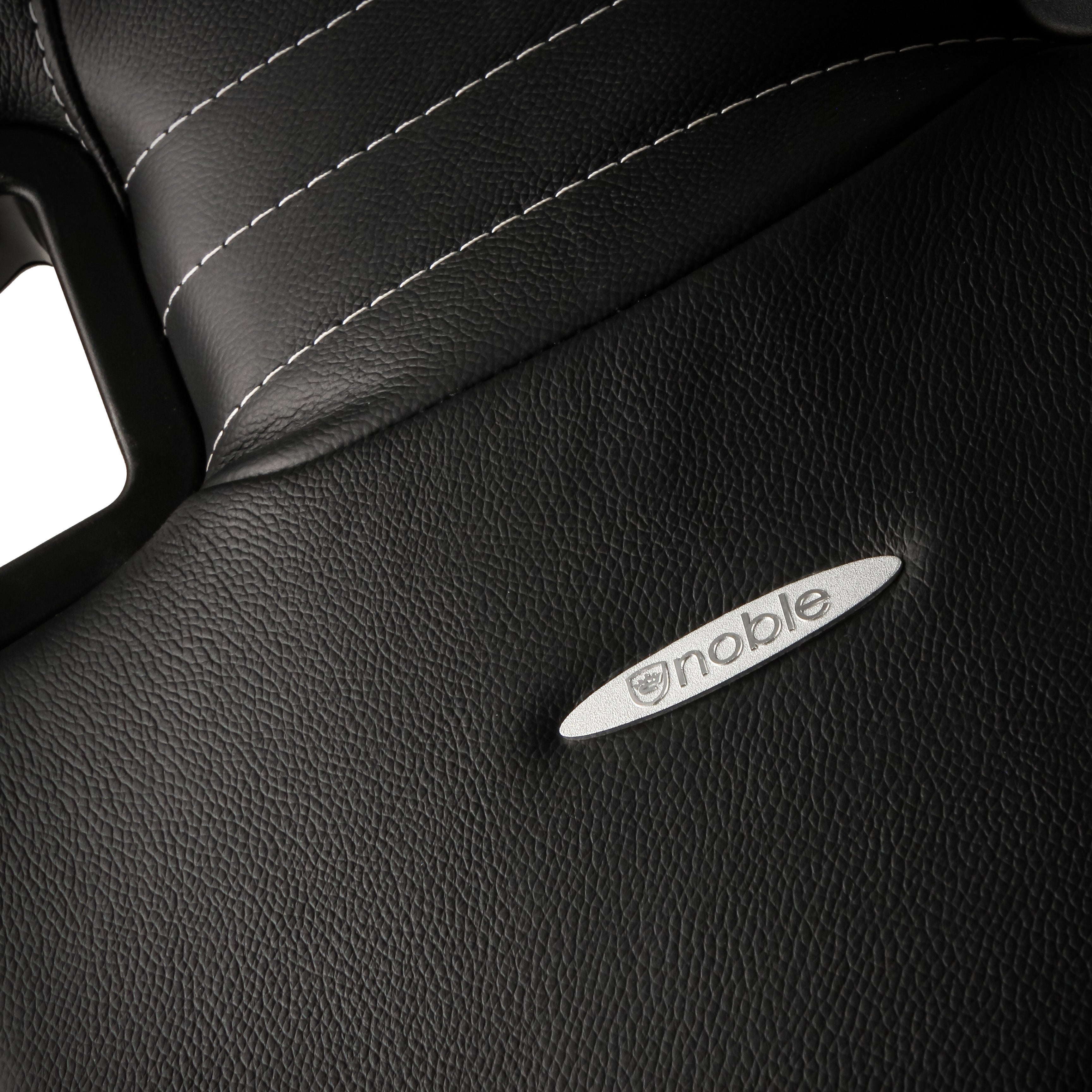 EPIC Gaming Chair - black/red/white - Real Leather