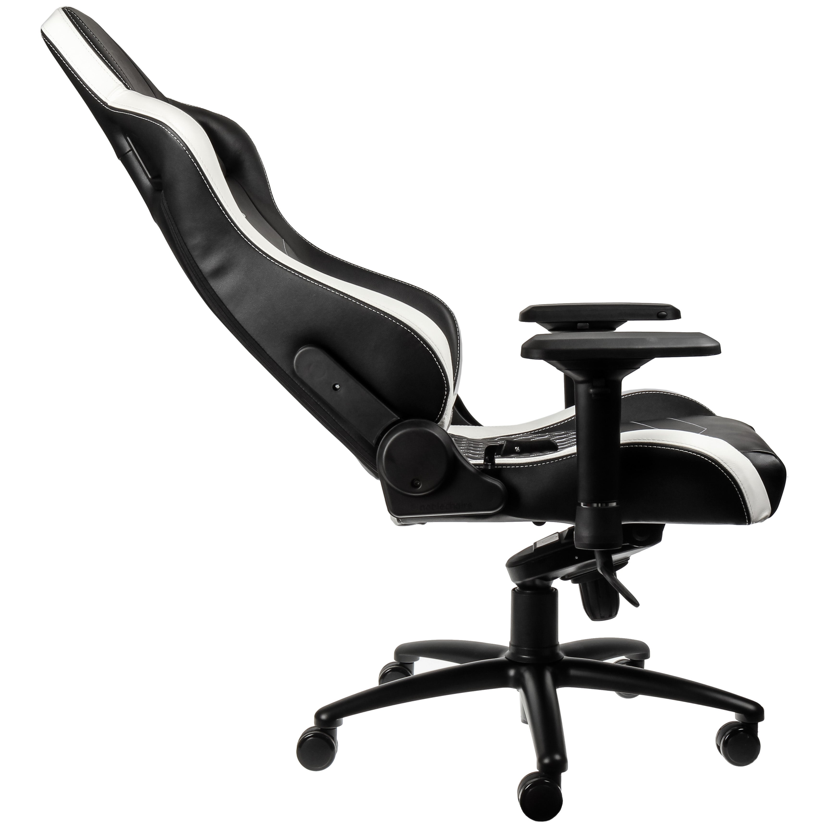 EPIC Gaming Chair - black/red/white - Real Leather