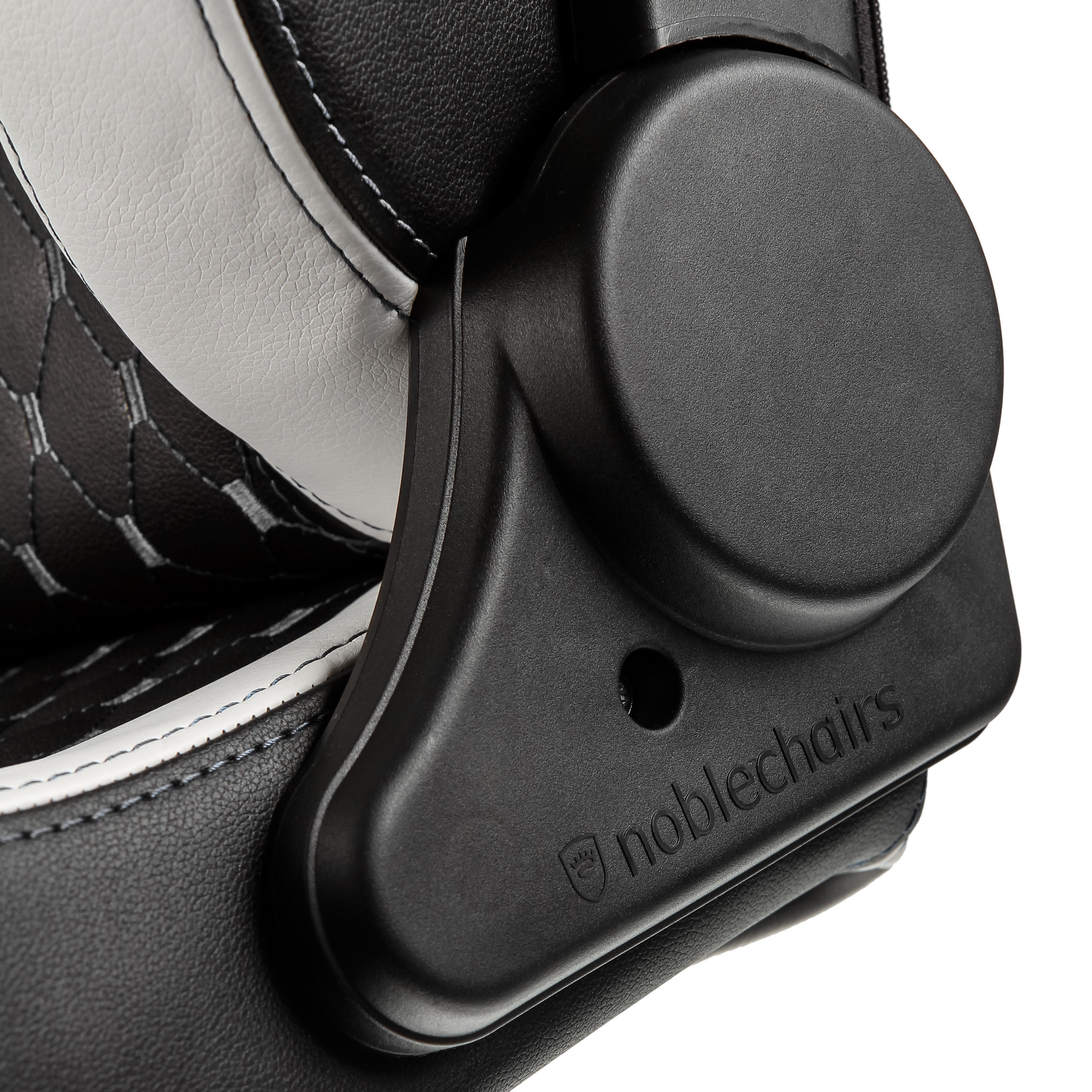 EPIC Gaming Chair - black/red/white - Real Leather