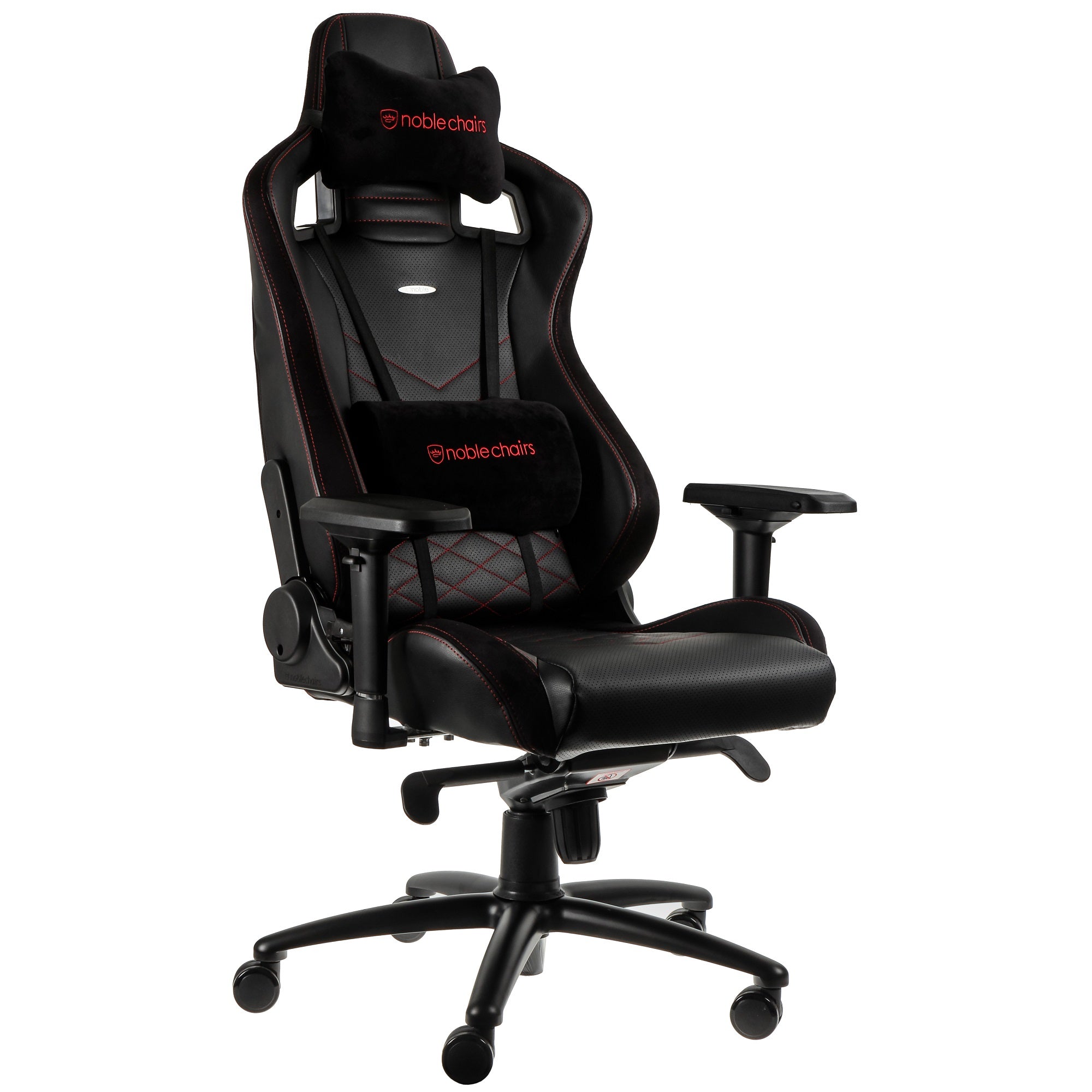 EPIC Gaming Chair - black/red - PU Leather