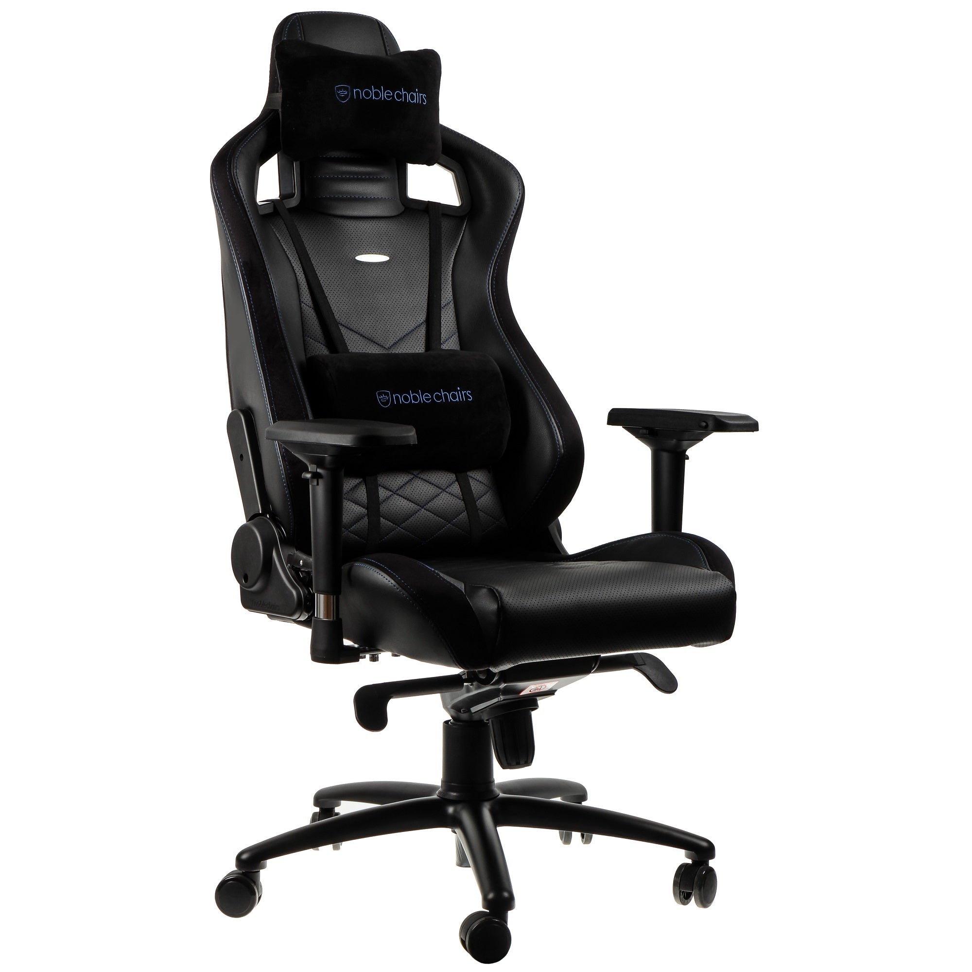EPIC Gaming Chair - black/blue - PU Leather