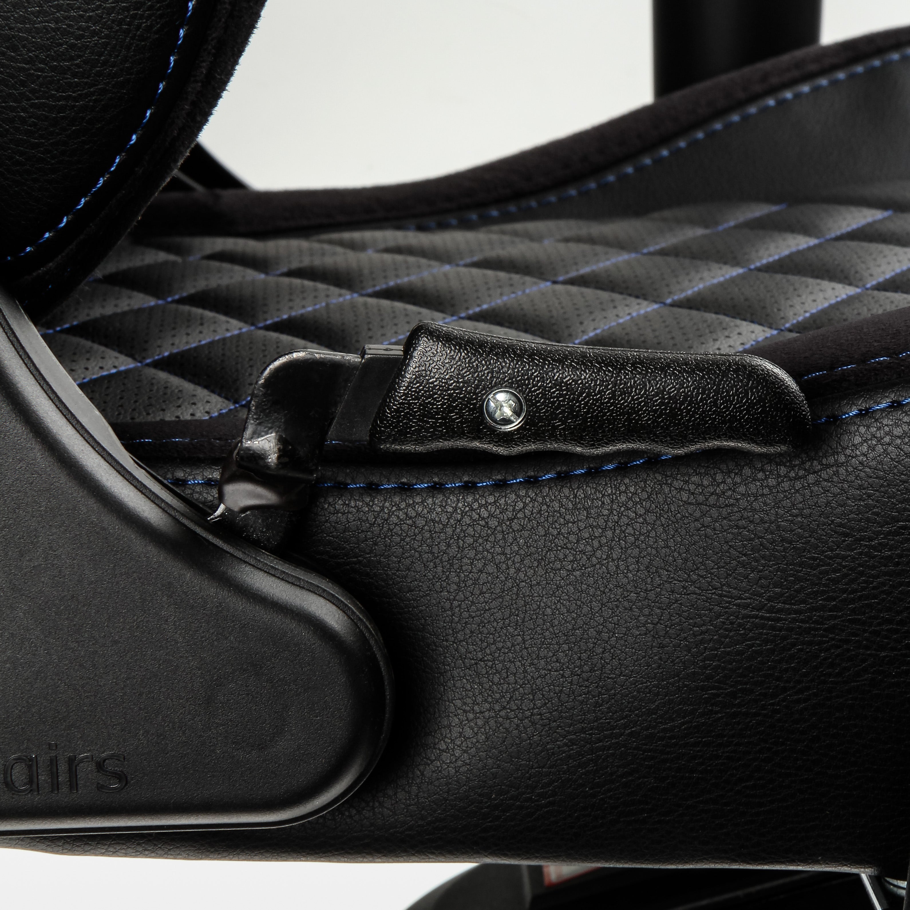 EPIC Gaming Chair - black/blue - PU Leather