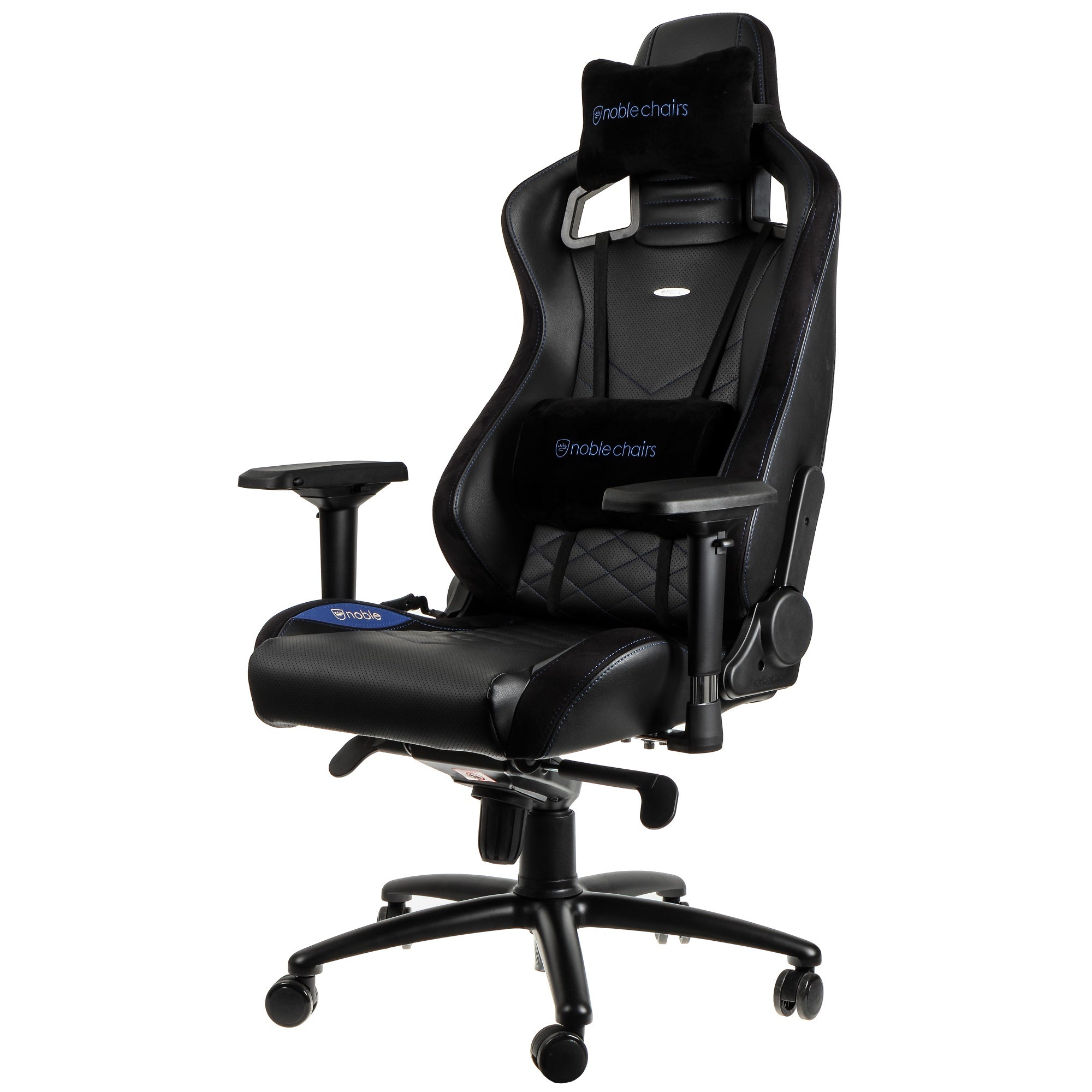 EPIC Gaming Chair - black/blue - PU Leather