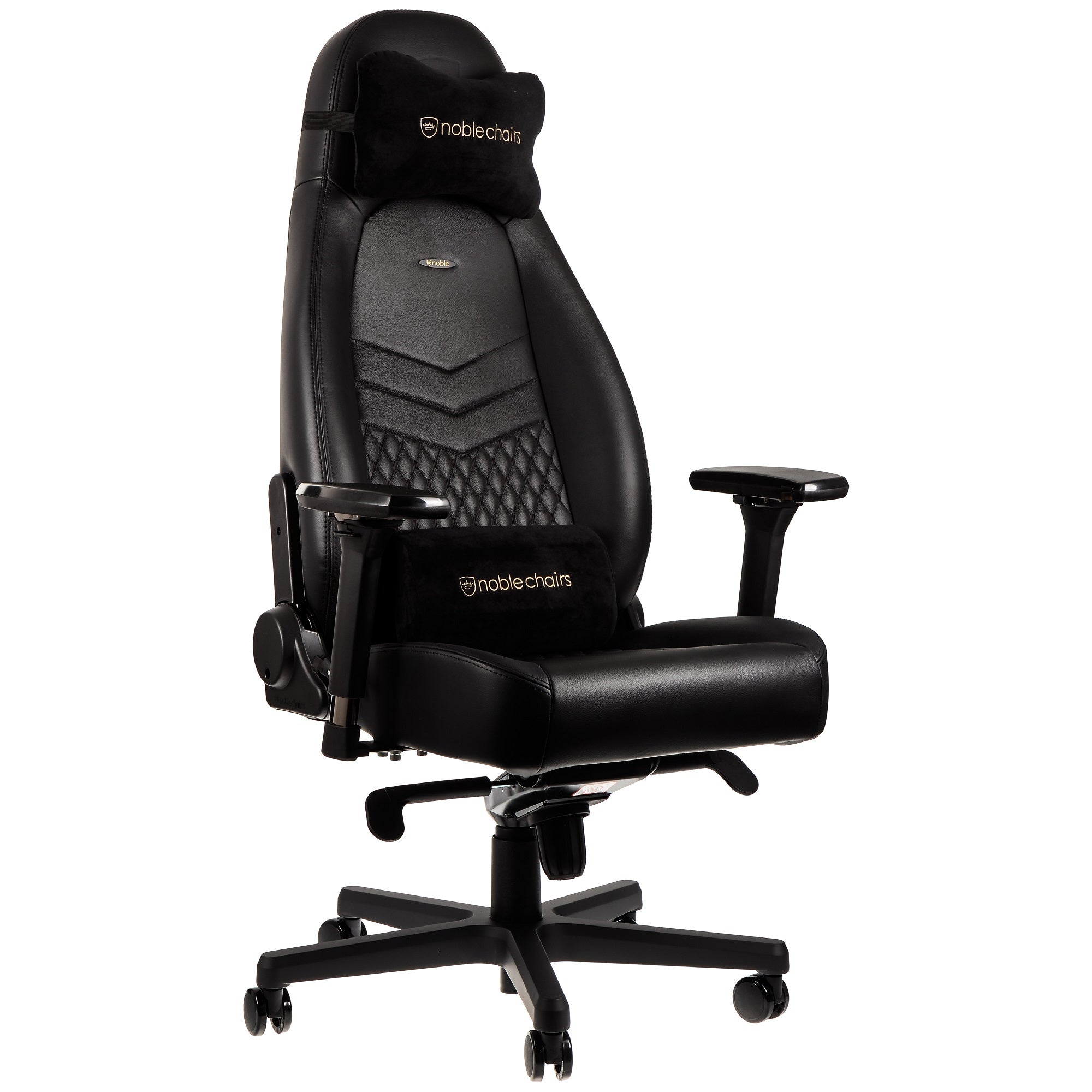 ICON Gaming Chair - black - Real Leather