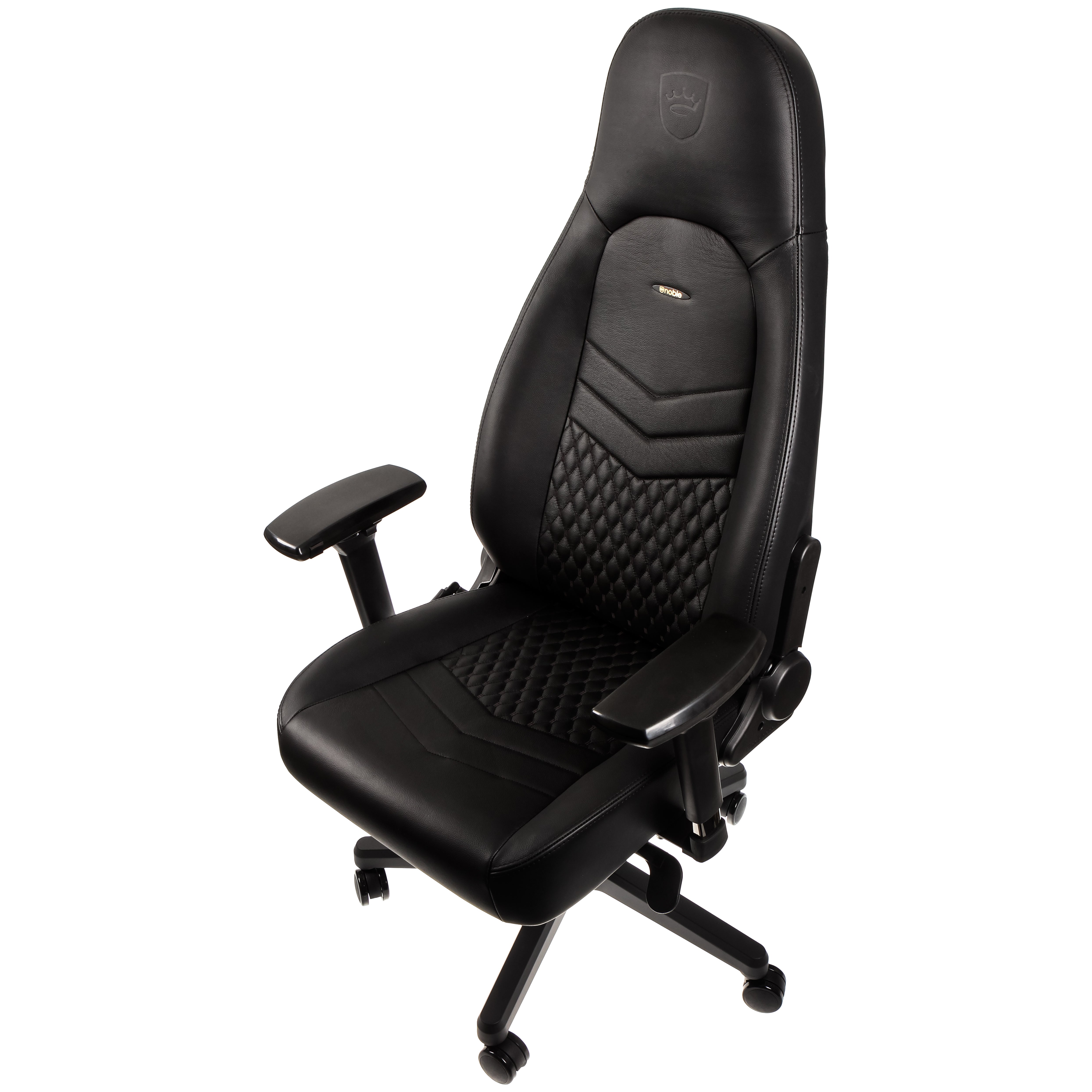 ICON Gaming Chair - black - Real Leather