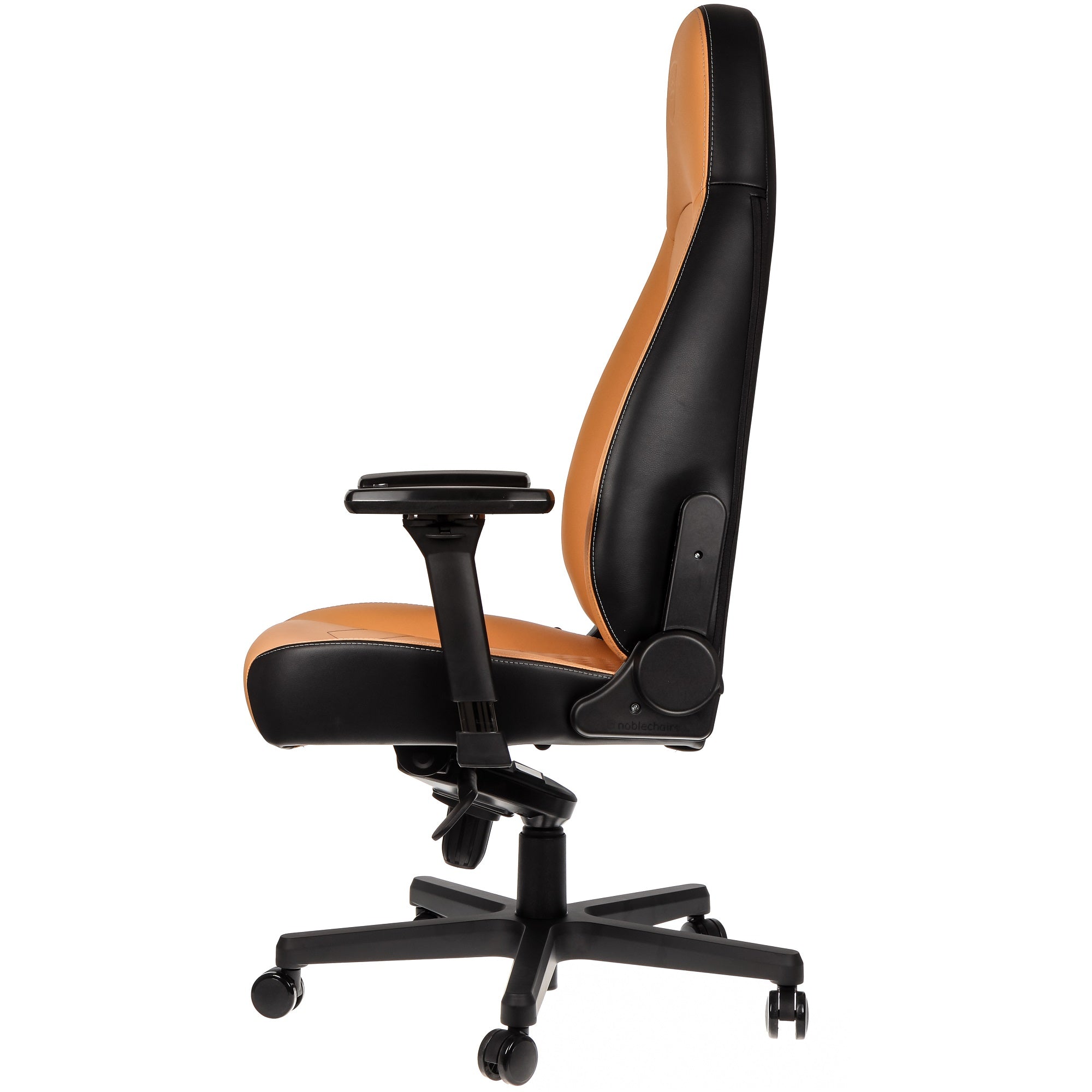 ICON Gaming Chair - cognac/black - Real Leather