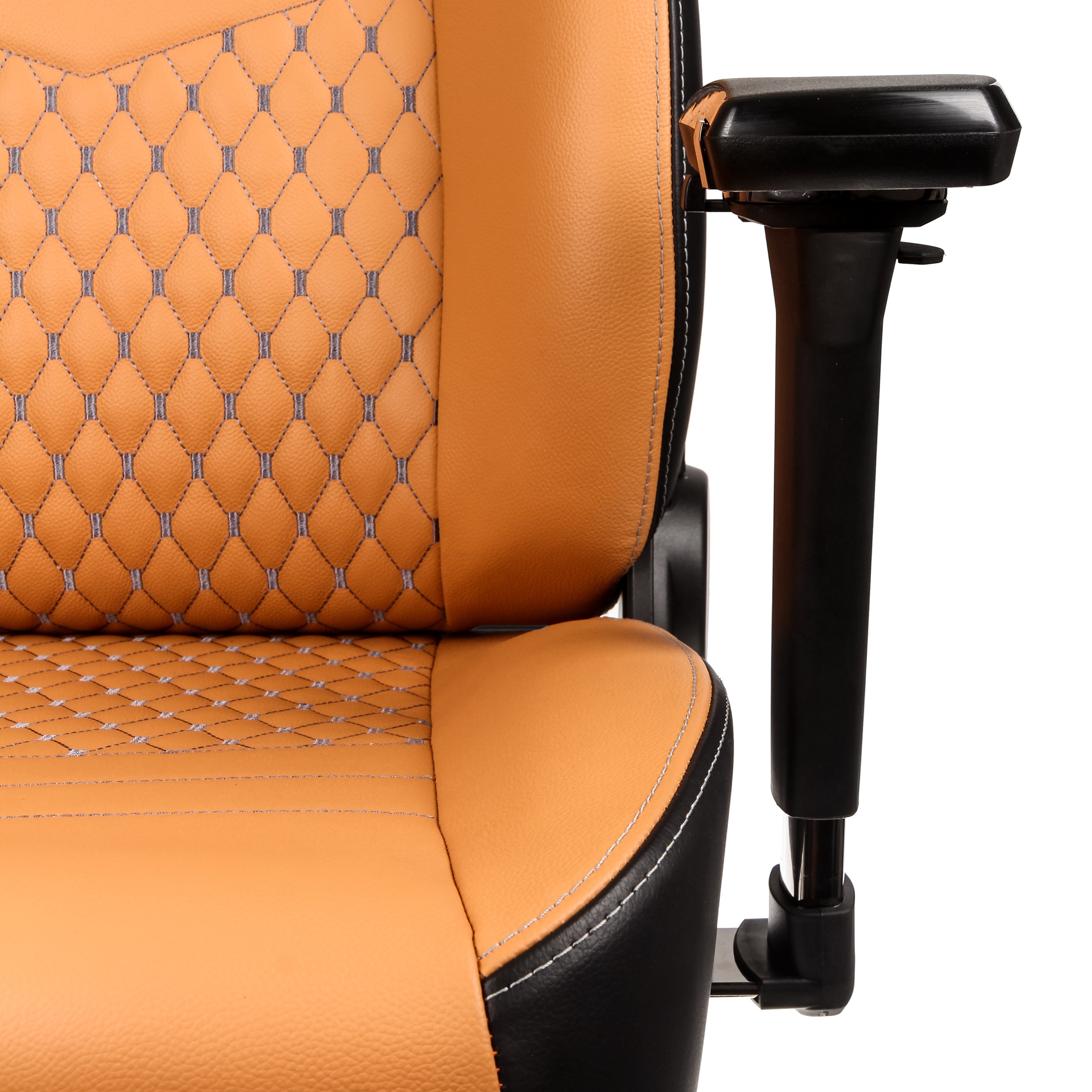 ICON Gaming Chair - cognac/black - Real Leather