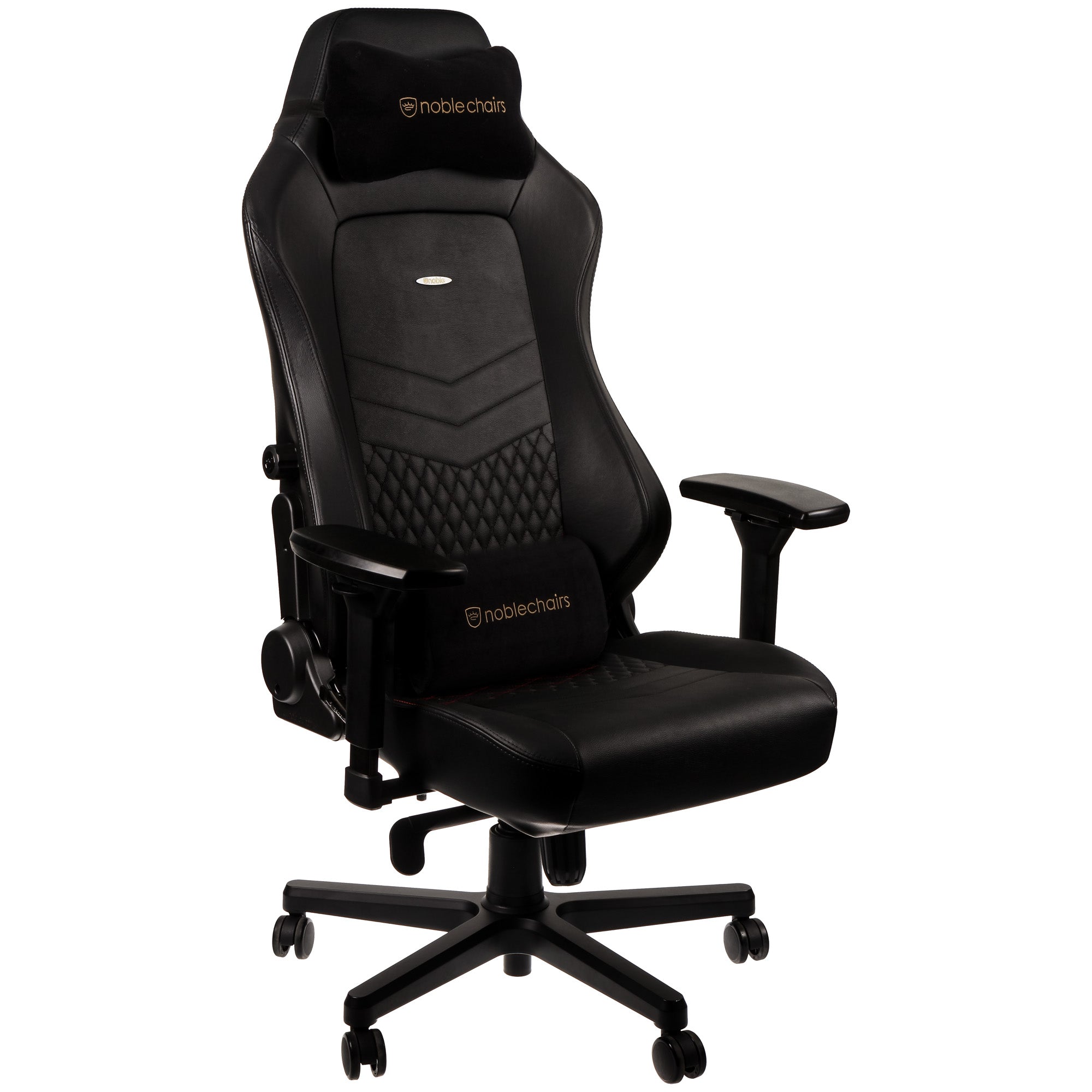HERO Gaming Chair - black - Real Leather