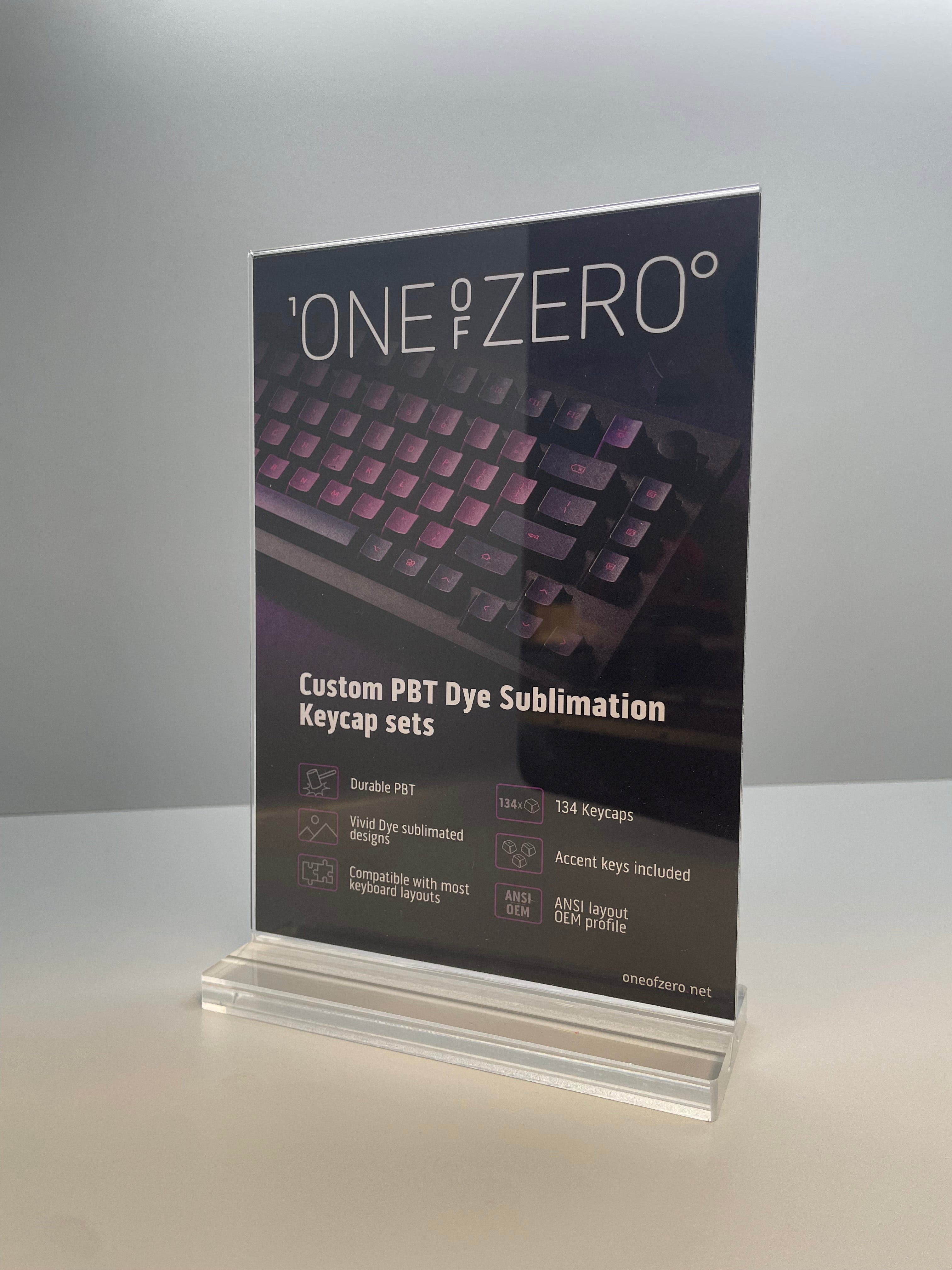 Touches de clavier OZ Table Topper