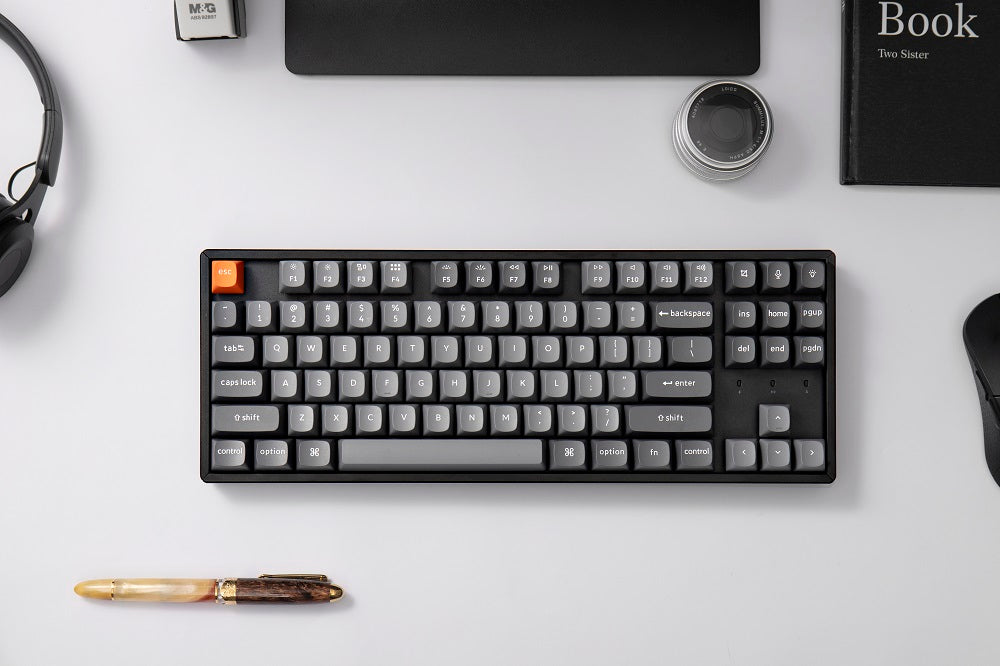 K8 Max - Aluminum RGB - Brown Switch