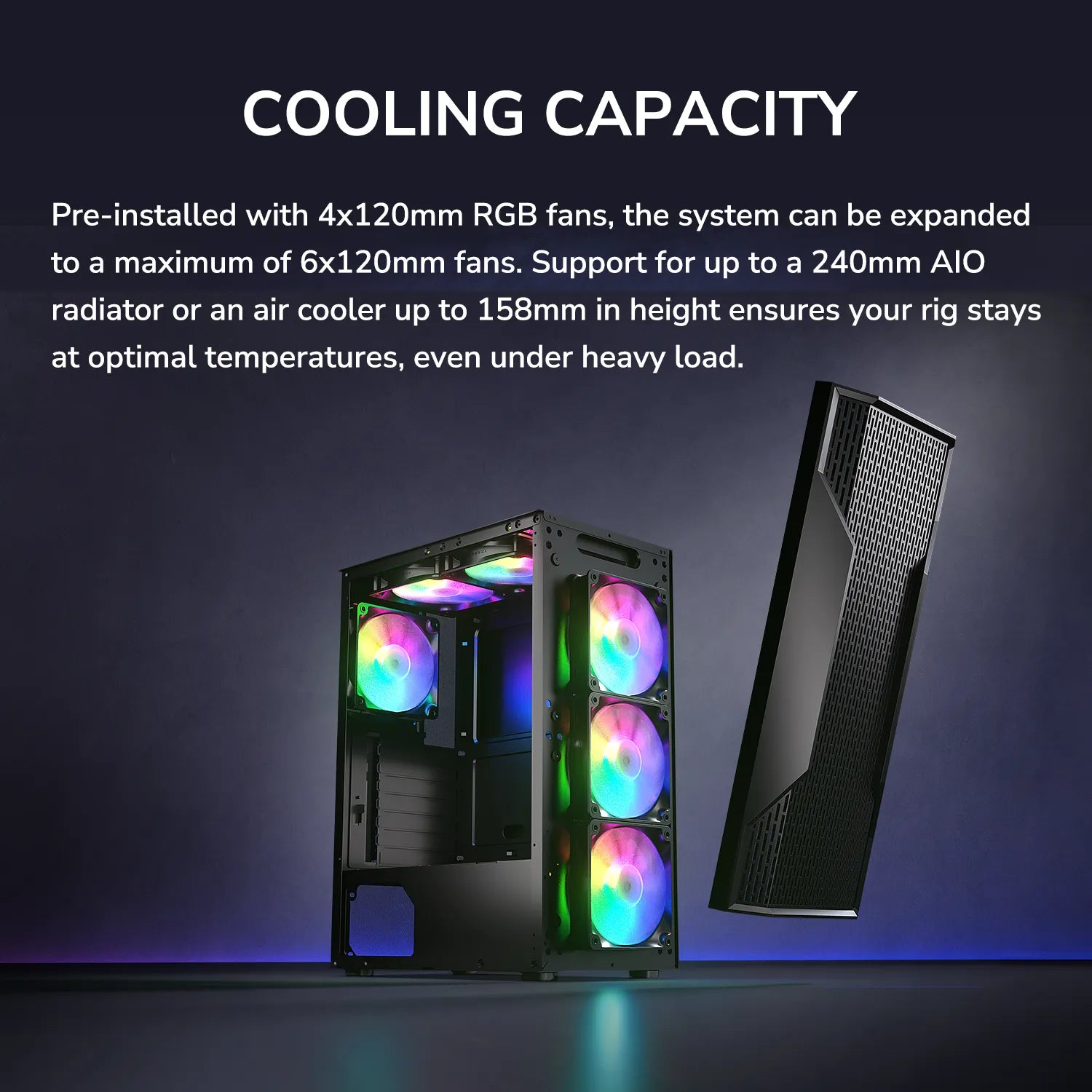 MX110 RGB - PC Case