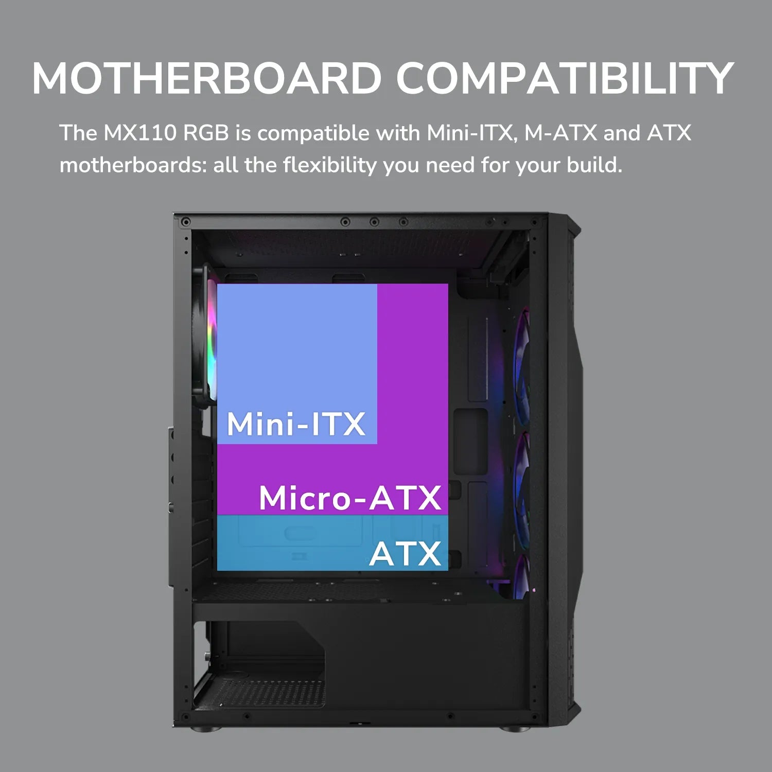 MX110 RGB - PC Case