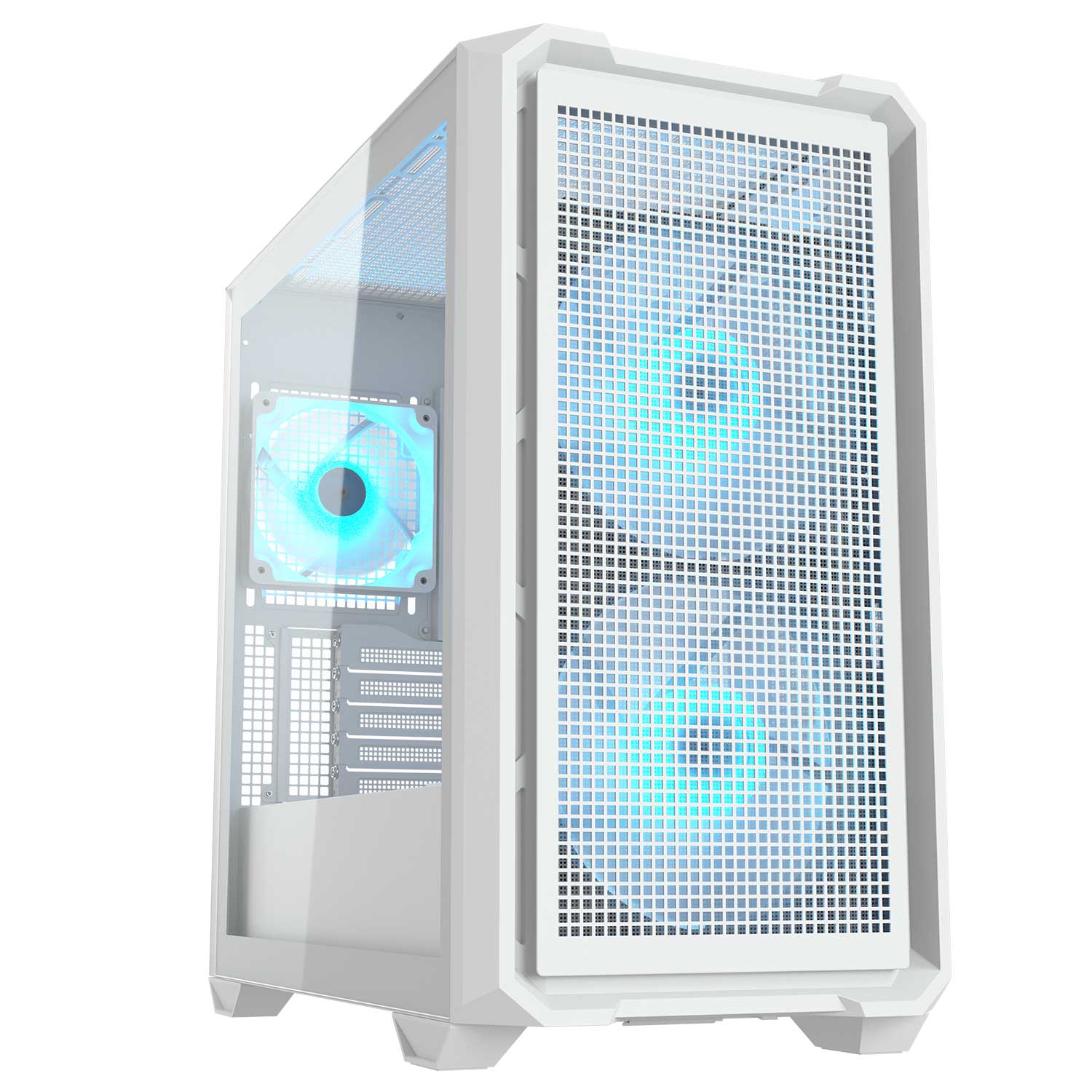 Boîtier PC MX600 Mini RGB Blanc