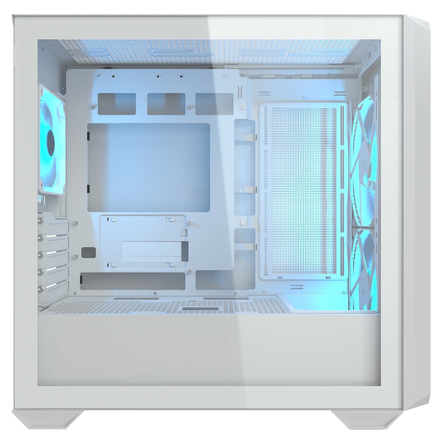 Boîtier PC MX600 Mini RGB Blanc
