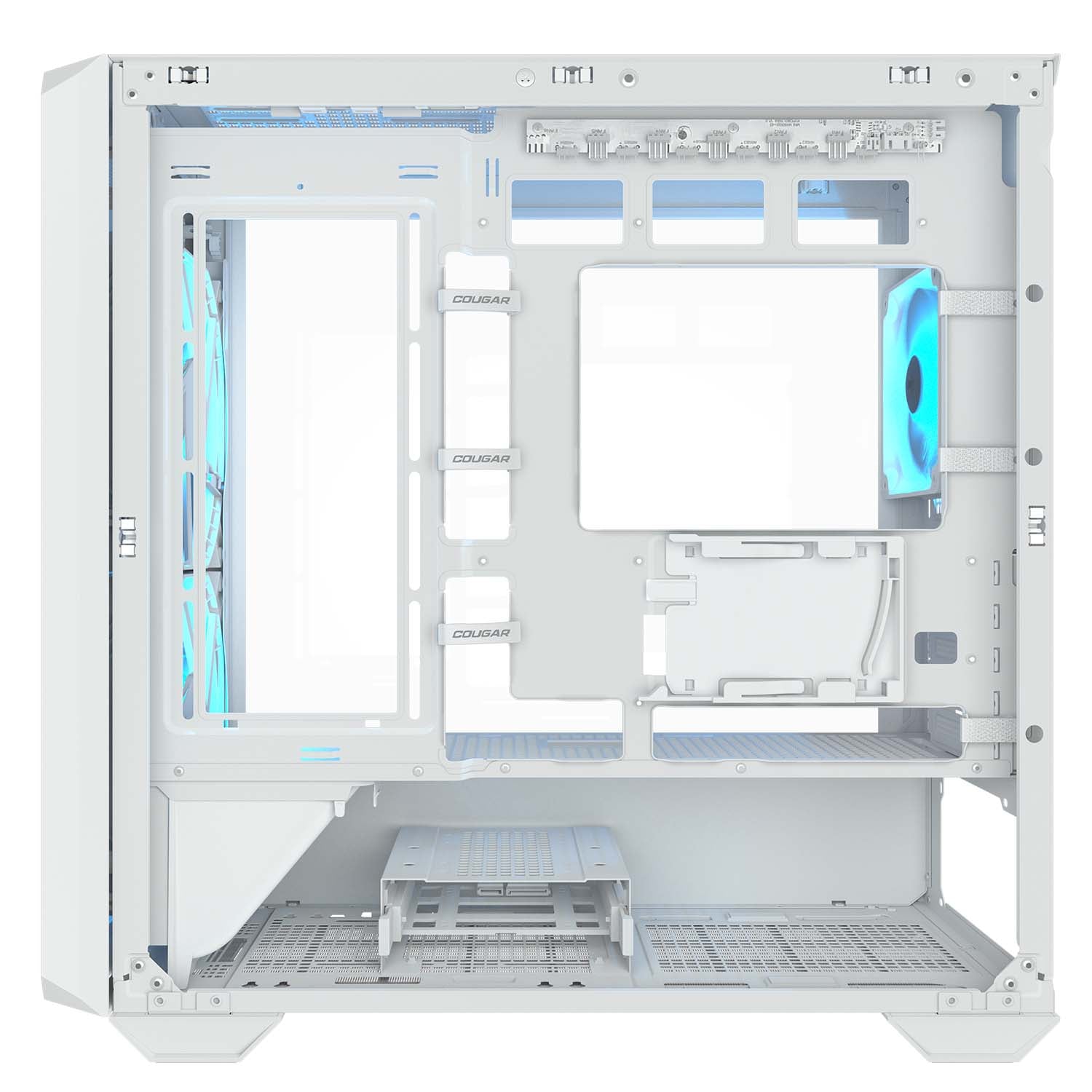 Boîtier PC MX600 Mini RGB Blanc