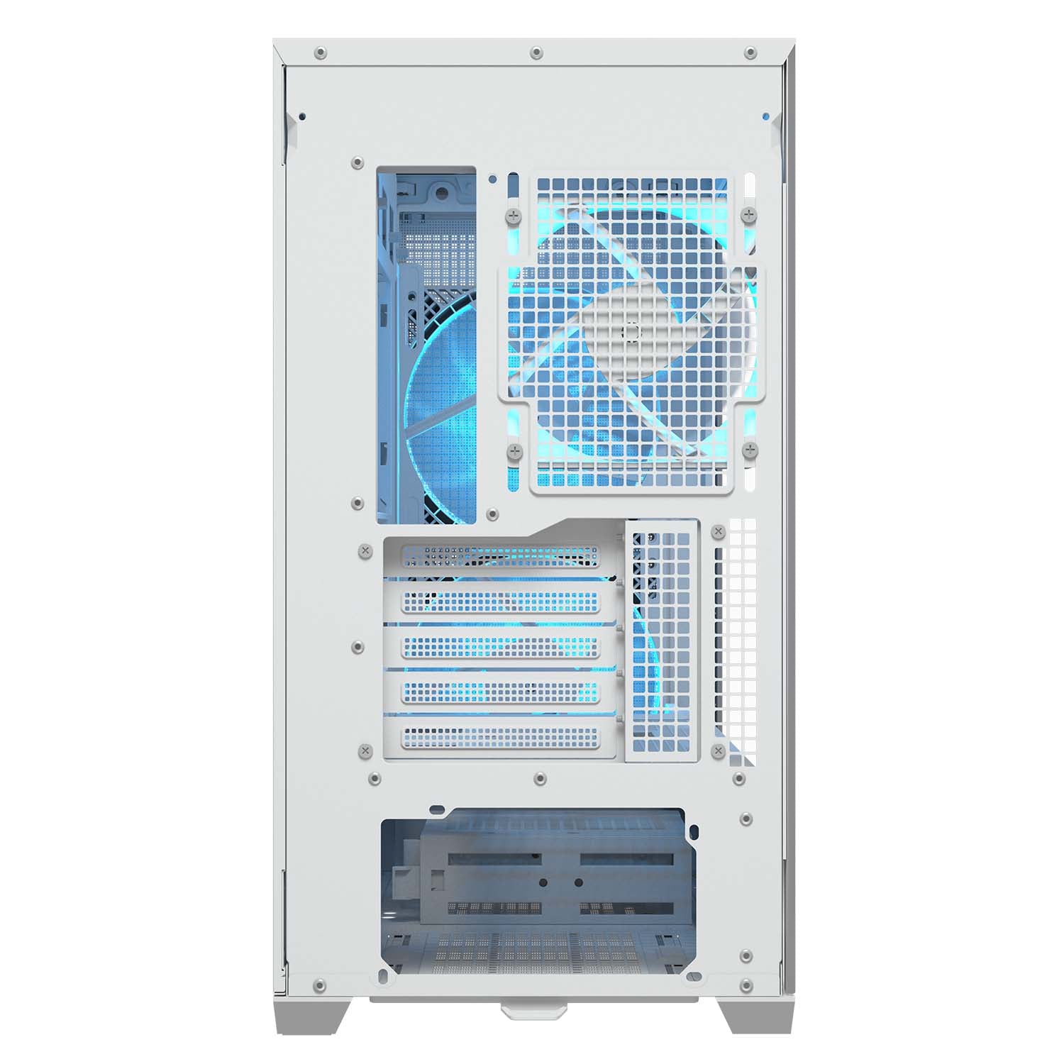 Boîtier PC MX600 Mini RGB Blanc