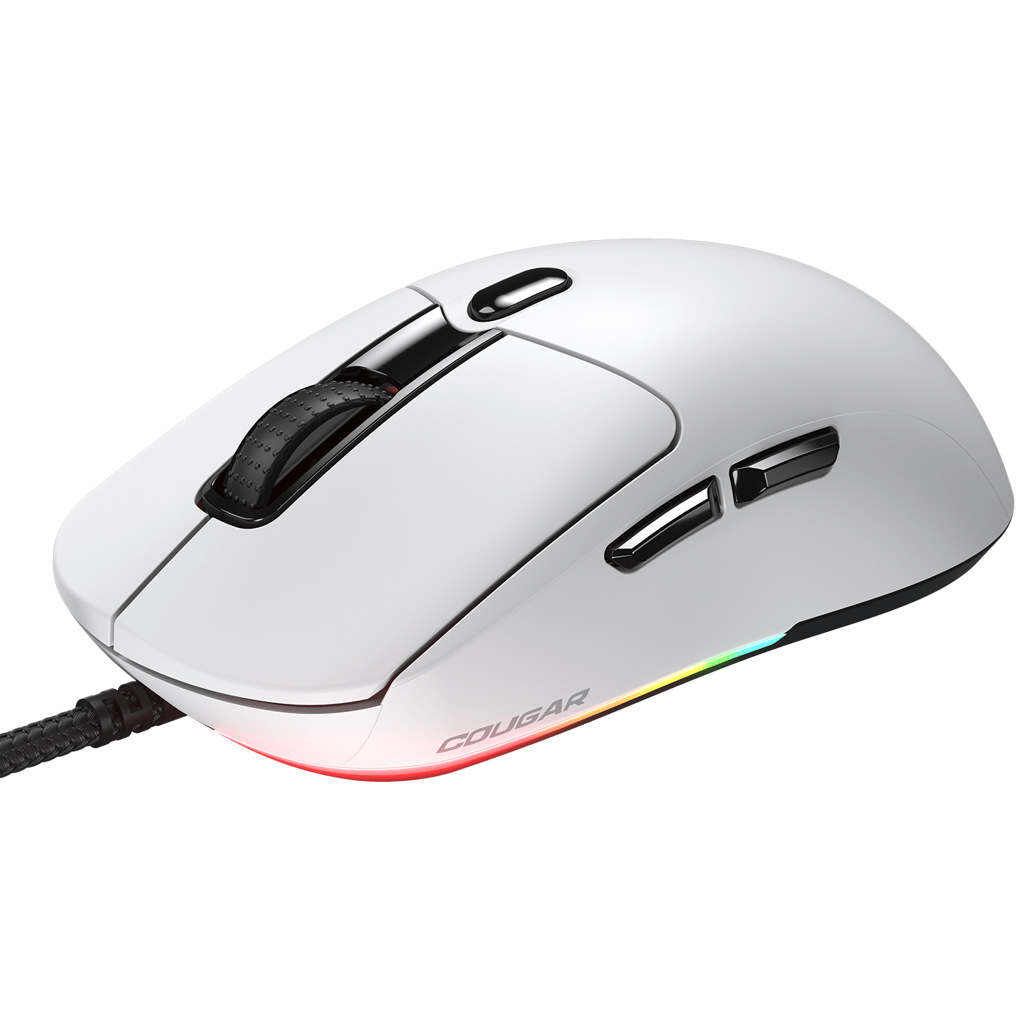 Minos Neo White (filaire) - Souris de jeu
