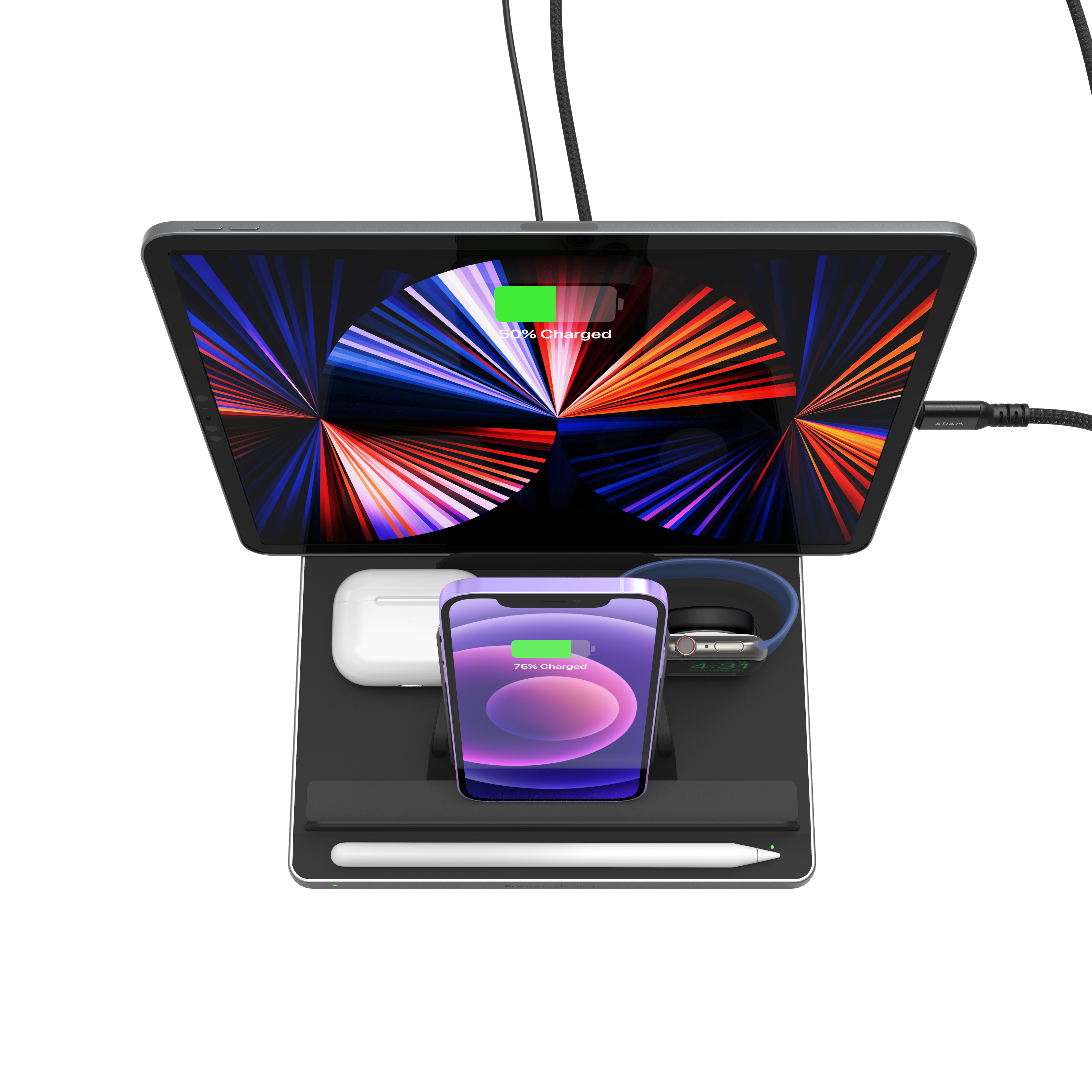 OMNIA Q5 - Station de charge sans fil 5 en 1