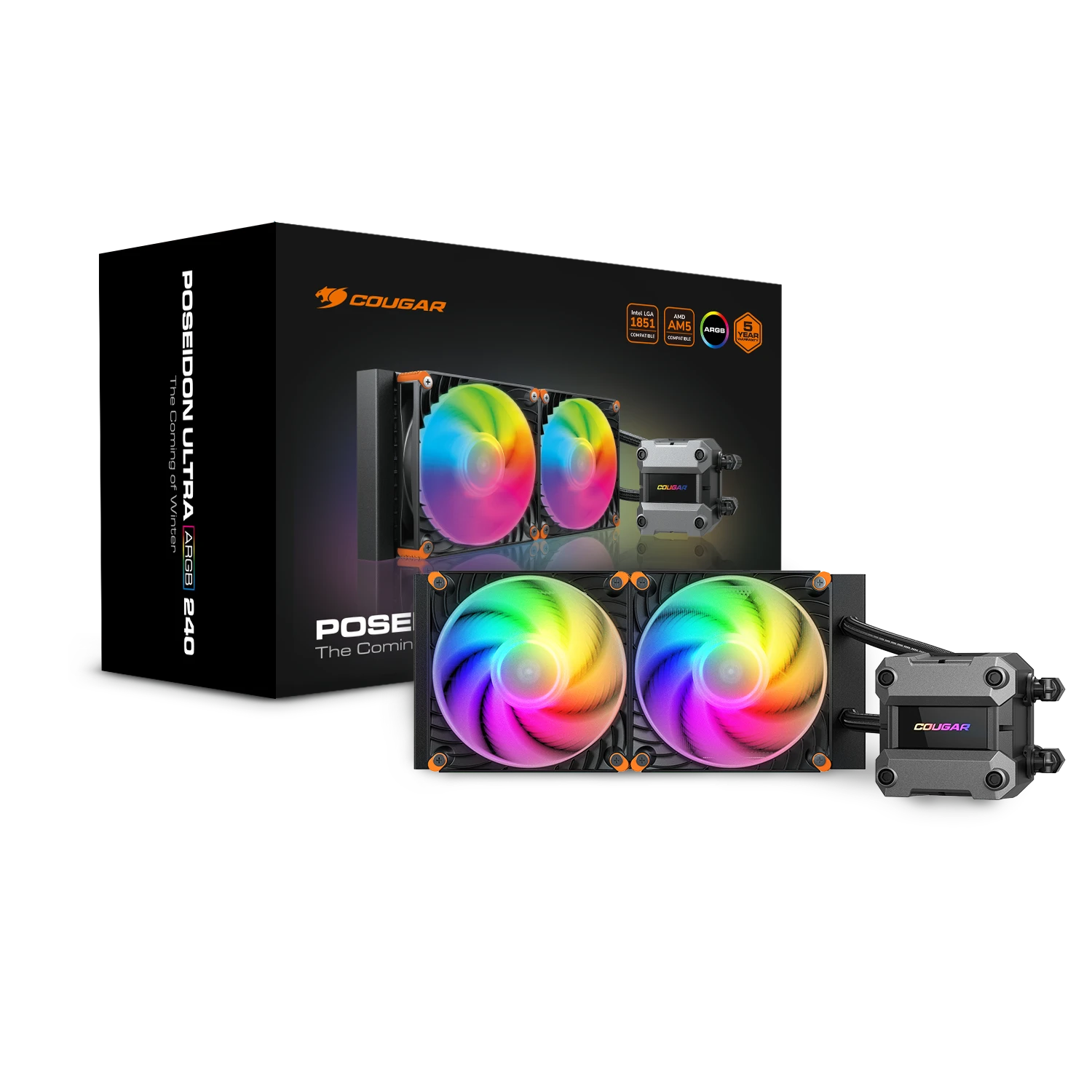 Poseidon Ultra 240 ARGB - Liquid Cooling