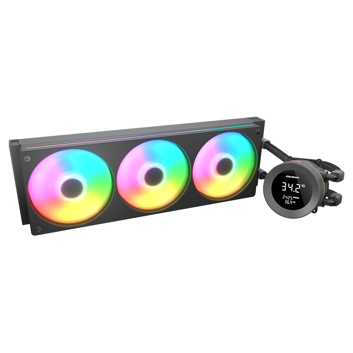 Poseidon Vistek 360 ARGB Noir - Refroidissement liquide