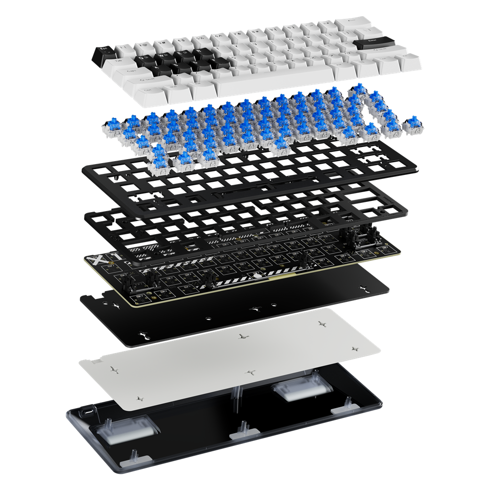 PCMK 3 HE 60 - Hall Effect Keyboard - White