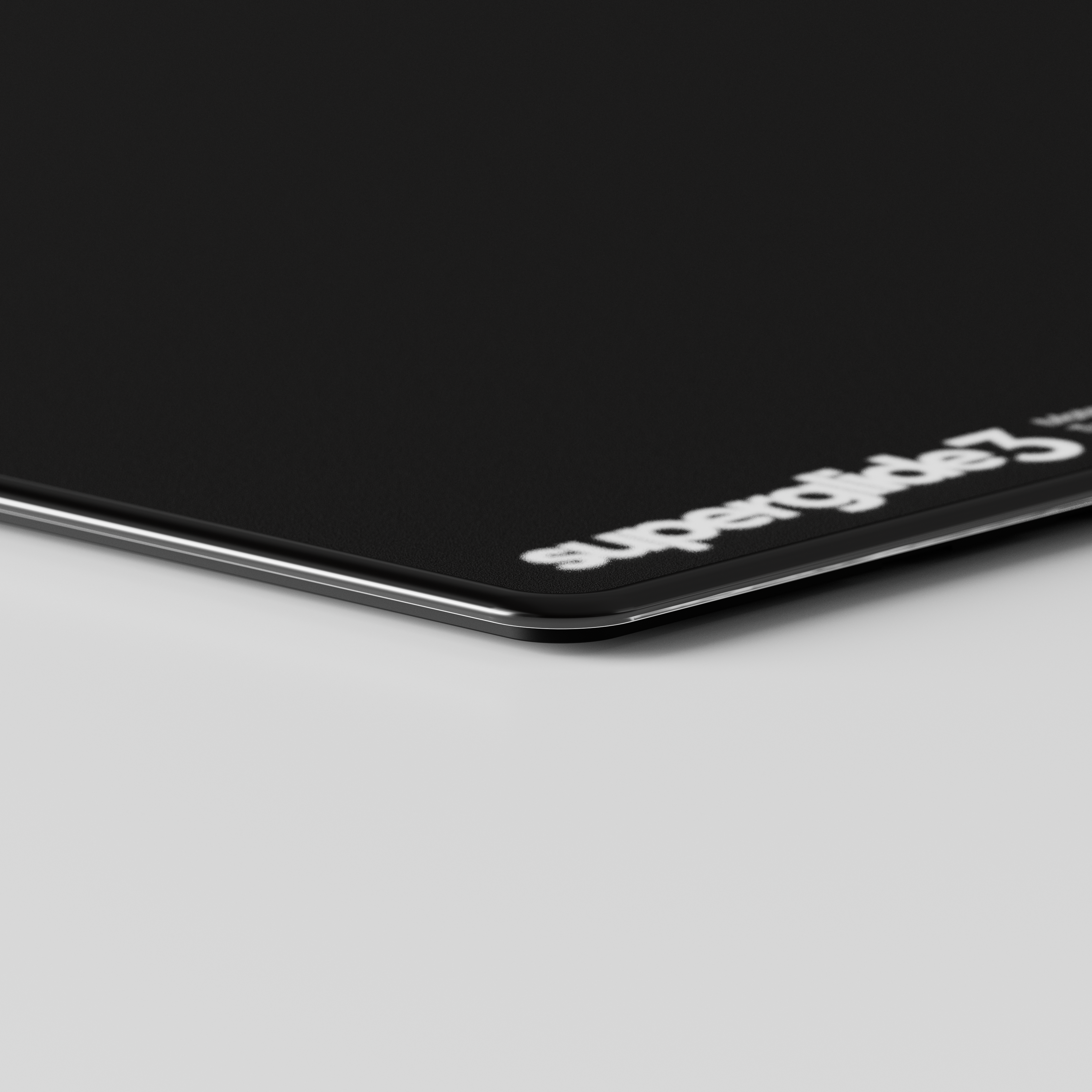 Tapis de souris en verre Superglide3 - XL - Noir