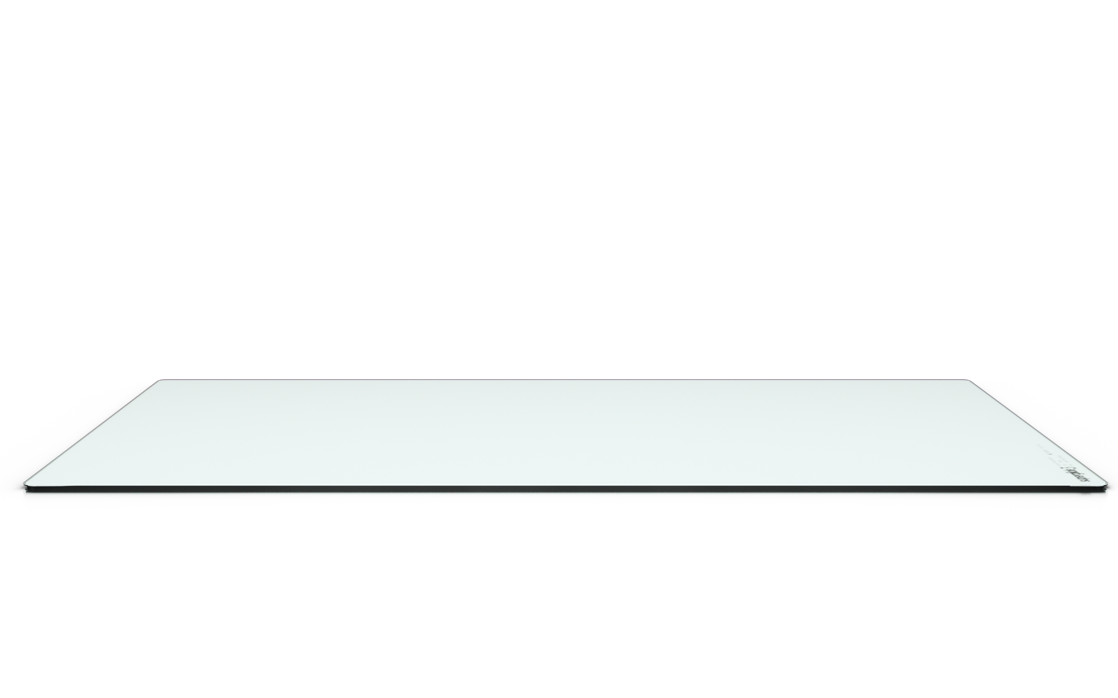 Superglide3 Glass Mousepad - Large - White