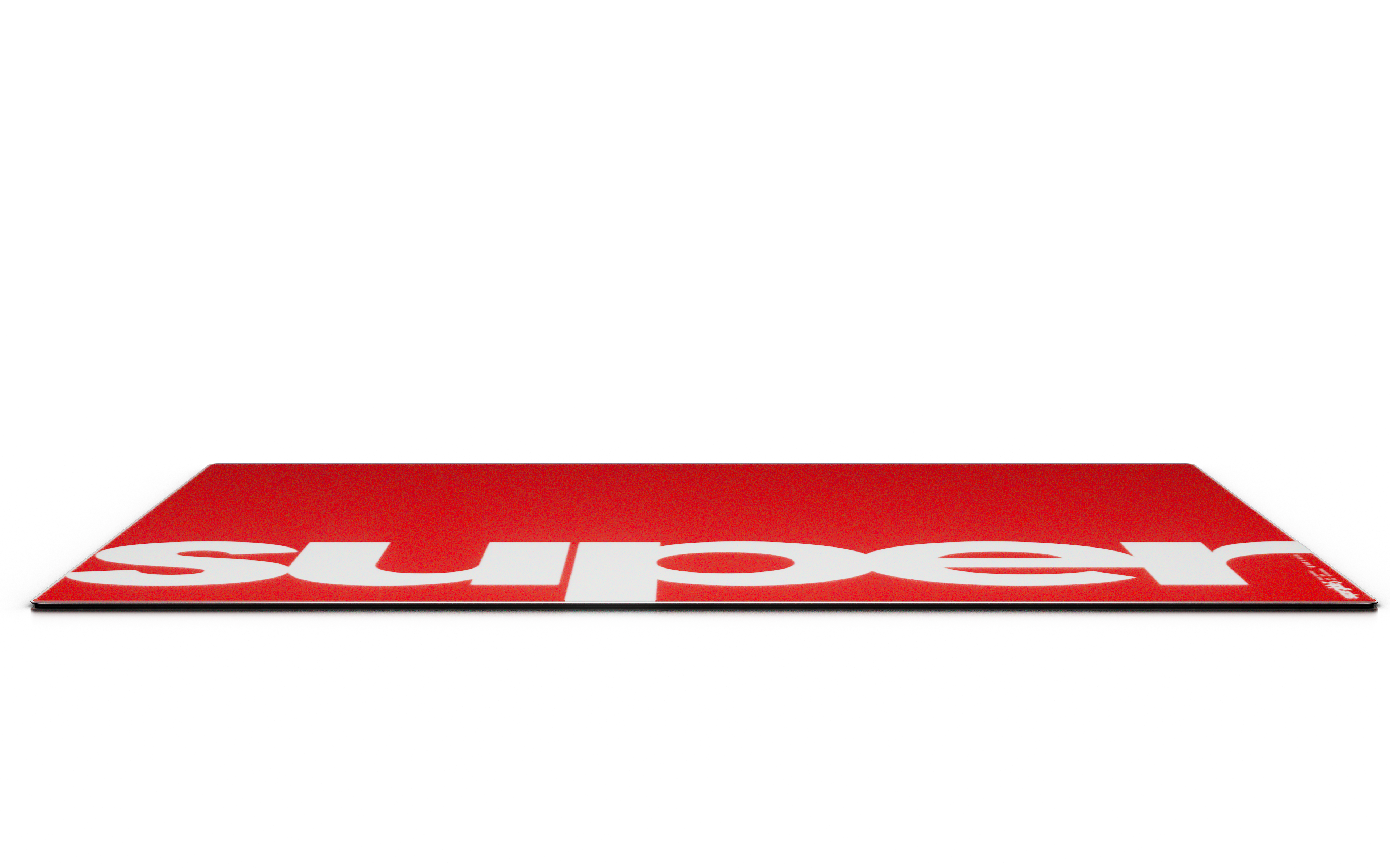 Superglide3 Glass Mousepad - XL - Red