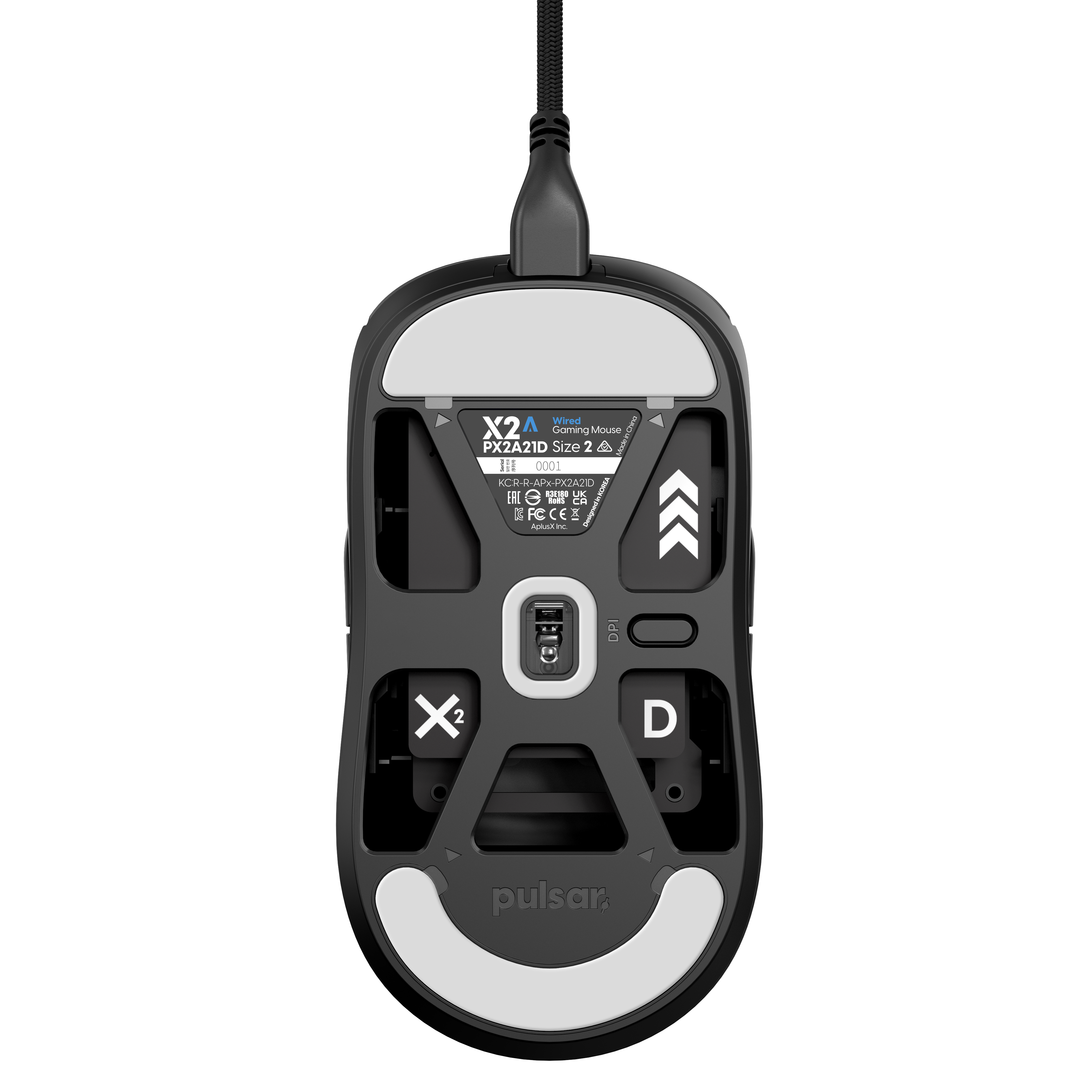 X2A Wired - Medium Size - Black