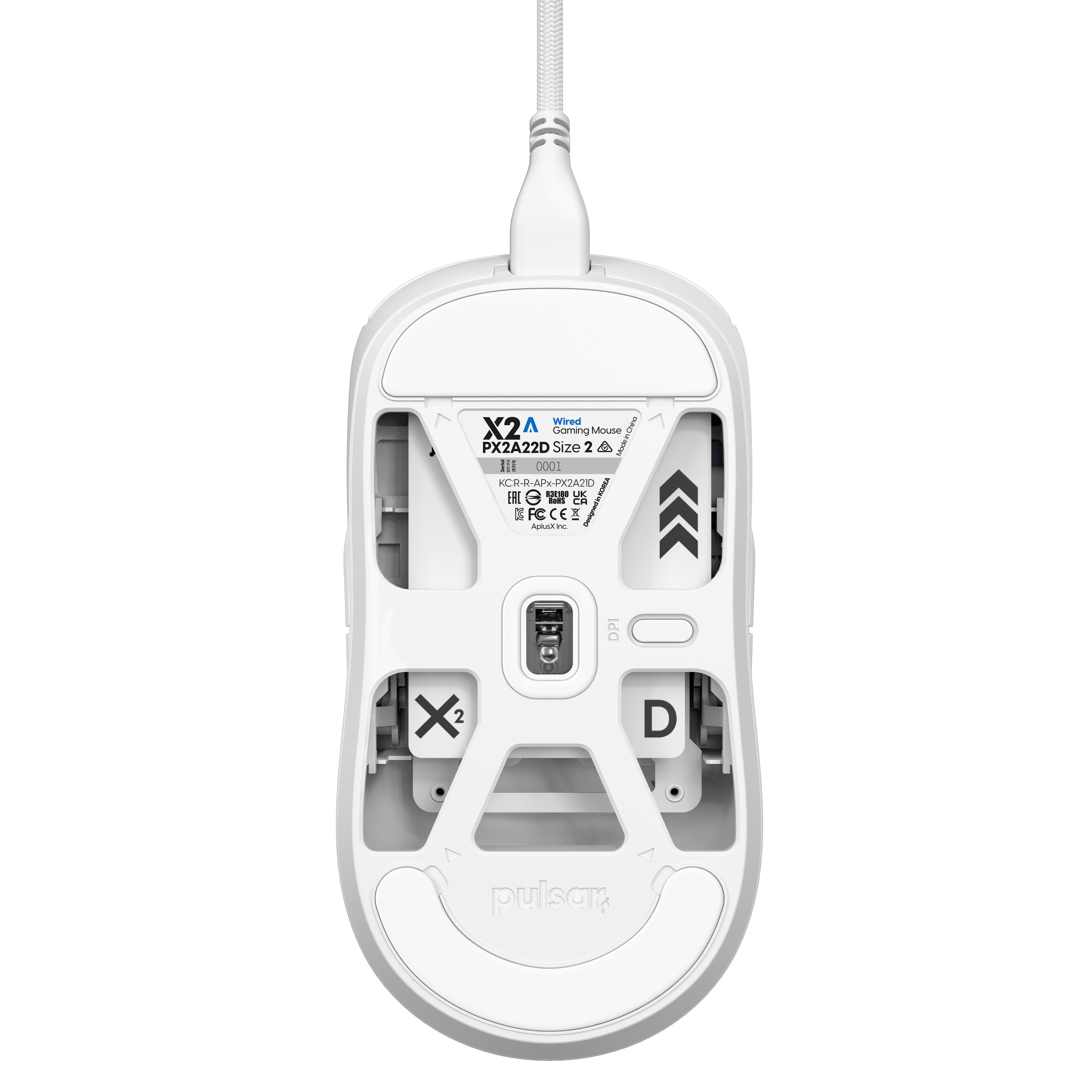 X2A Wired - Medium Size - White