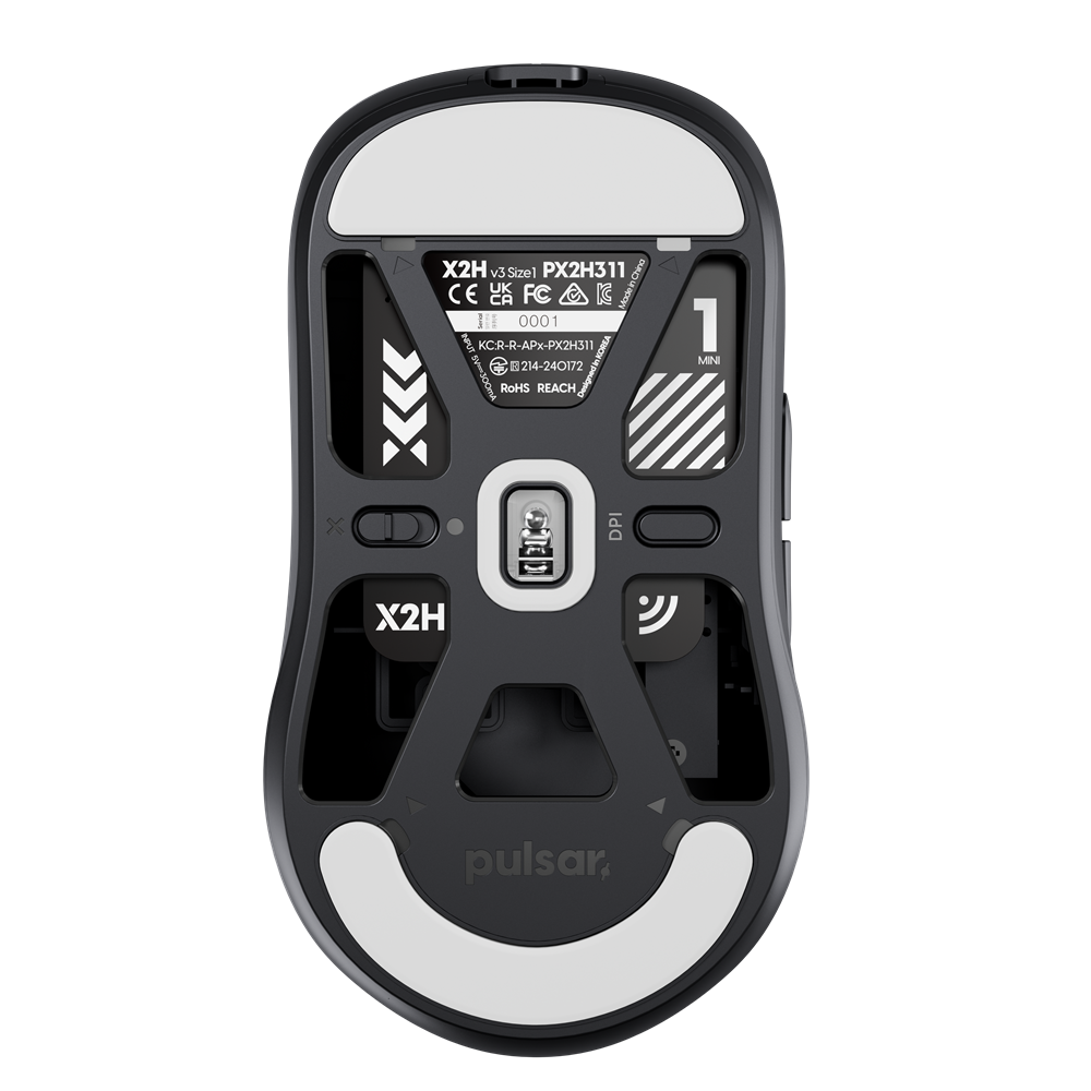 X2H V3 Wireless - Size 1 (Mini) - Black