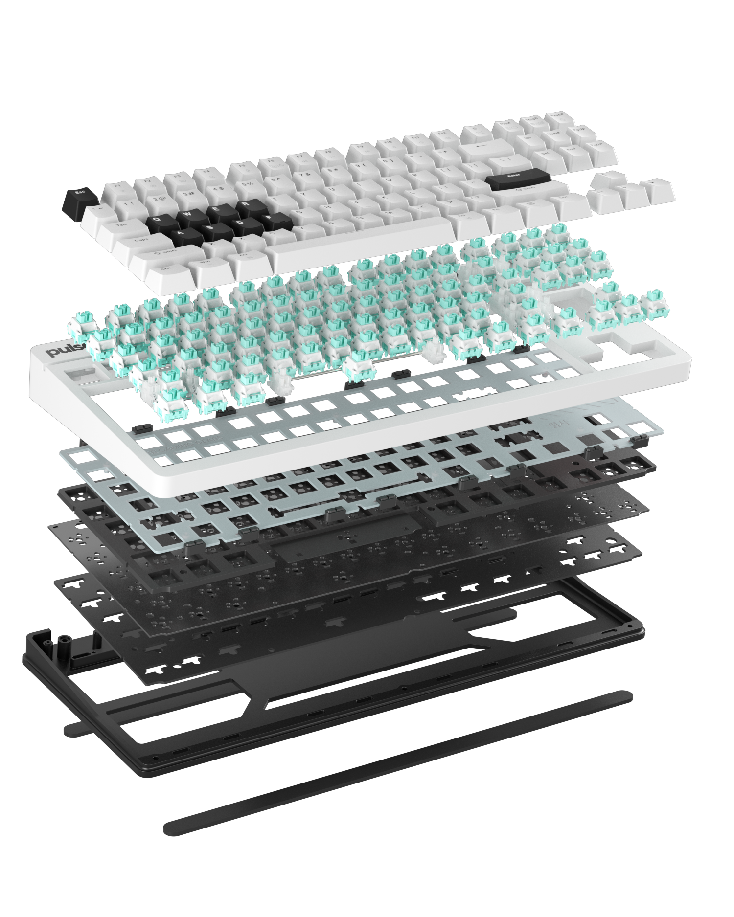 XBOARD QS Mechanical Keyboard - White