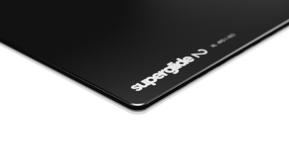 Superglide Glass Pad v2 - XL Black-1.5T