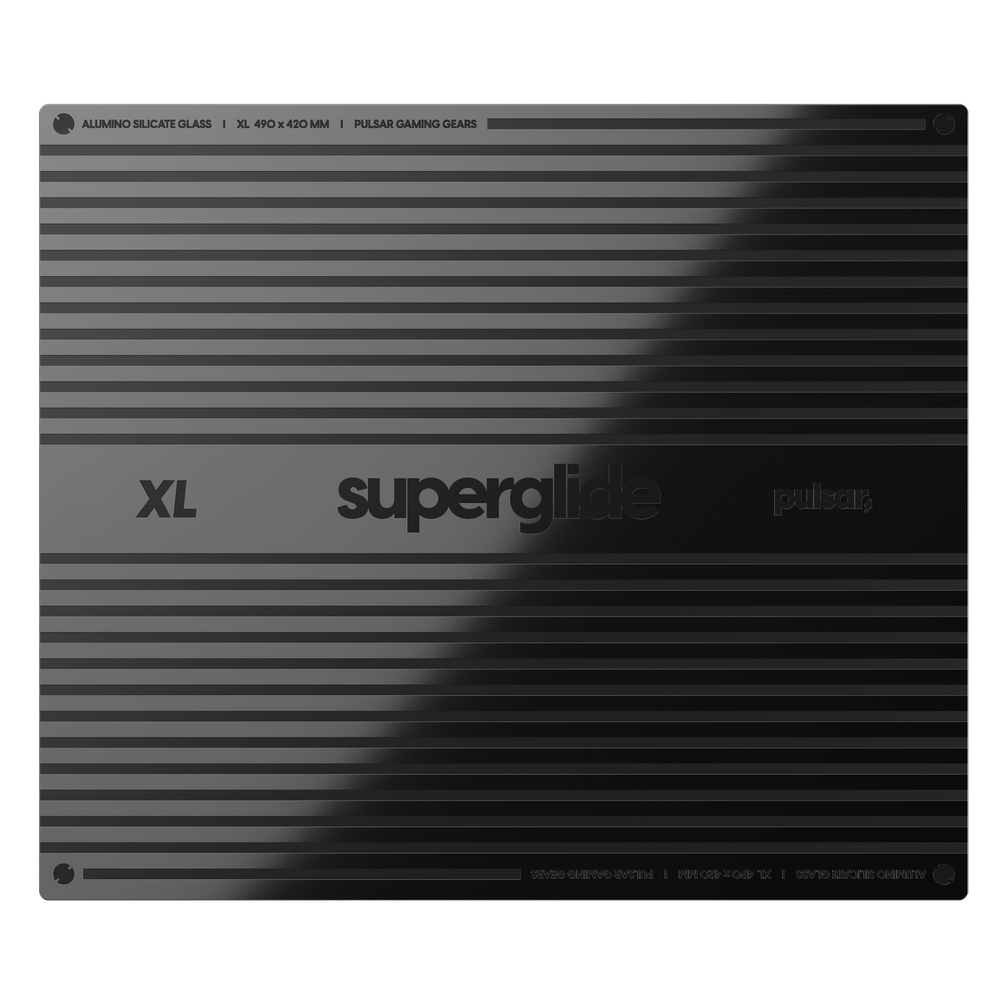 Superglide Glass Pad v2 - XL Black-1.5T