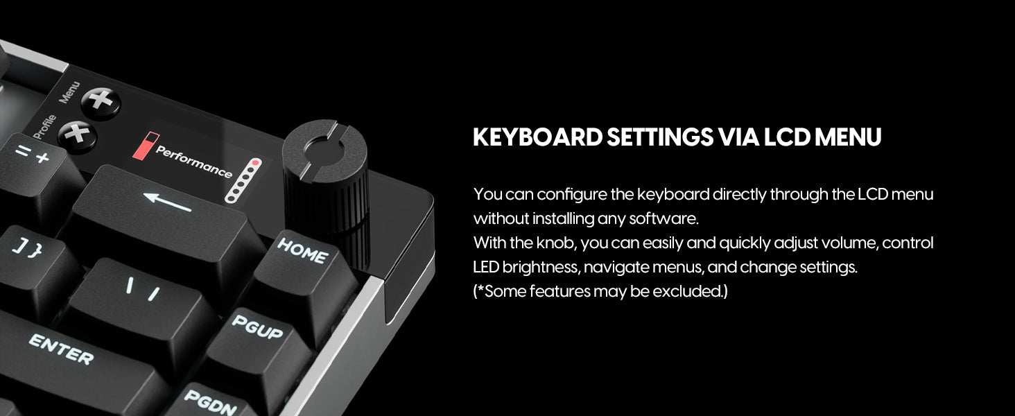 eS HE 70 - Hall Effect Keyboard - Black