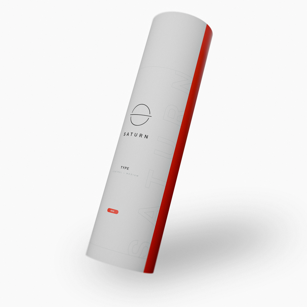 Saturn Pro SOFT XXL Rouge (1000x500x4mm)