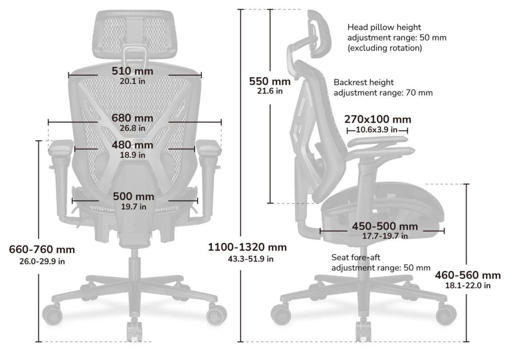 Speeder One White - Office Chair