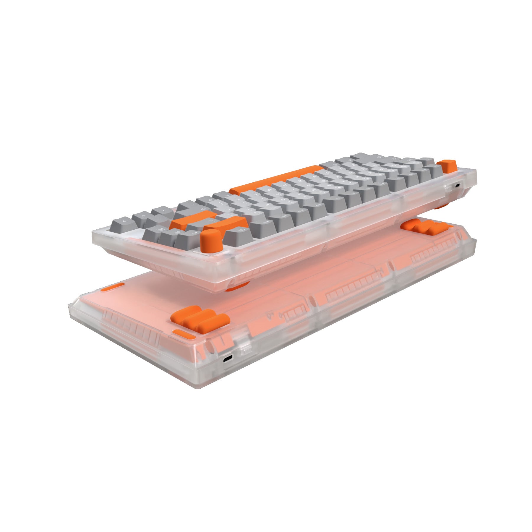 Si75-HE Hall-Effect Keyboard - Orange