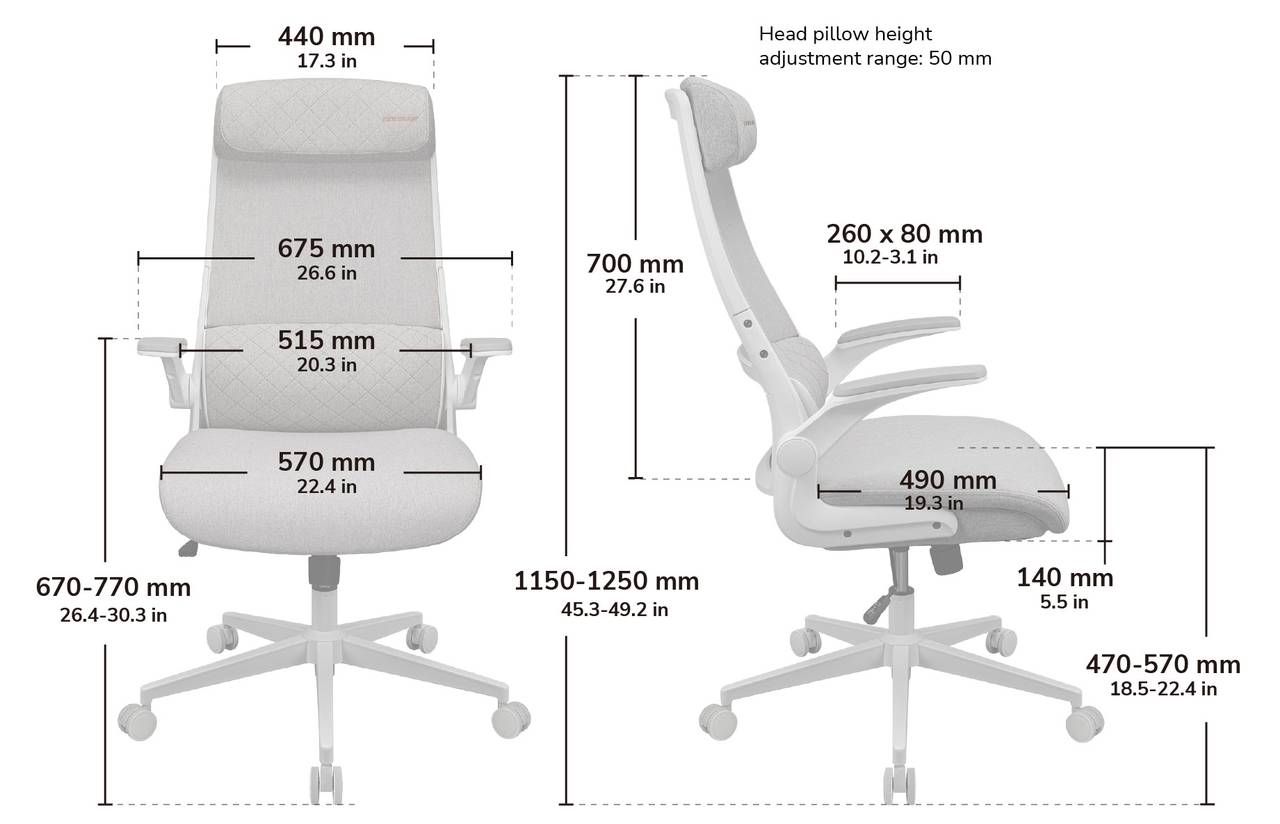 STRYDER White - Office Chair