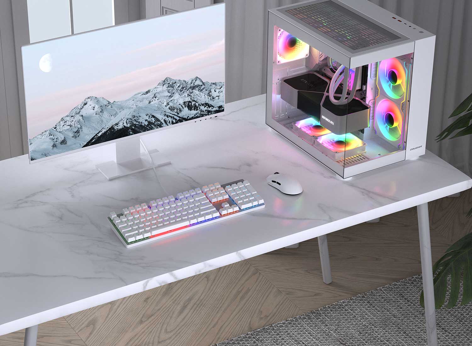 Ultimus EX Blanc - Clavier de jeu